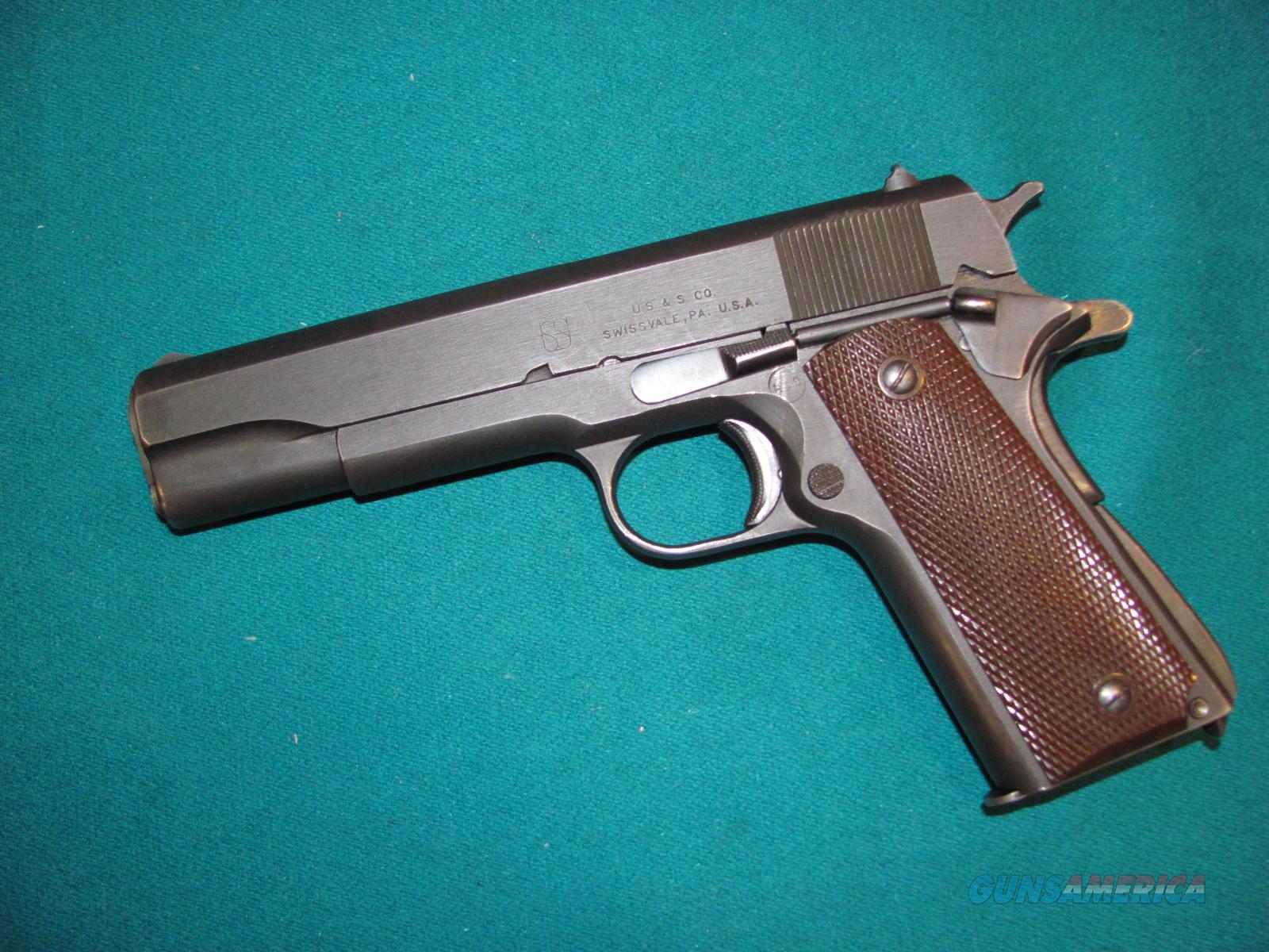 US&S 1911-A1, EXCELLENT ORIGINAL, C... for sale at Gunsamerica.com ...