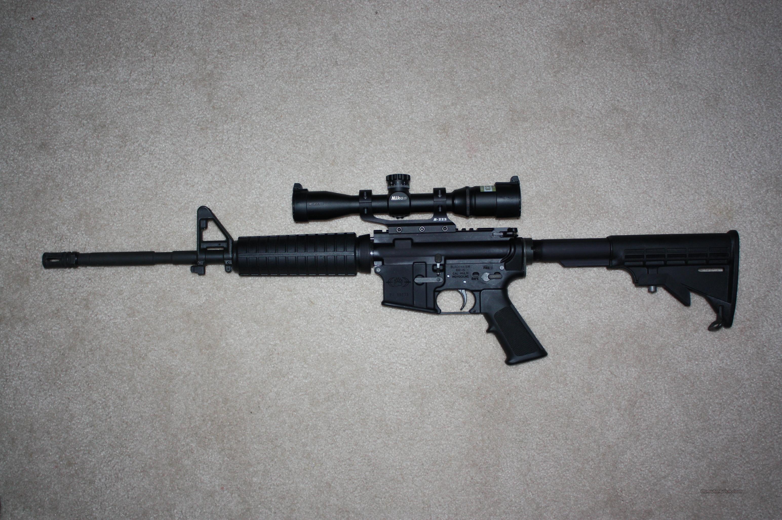 Blackwater AR-15 for sale at Gunsamerica.com: 958447989