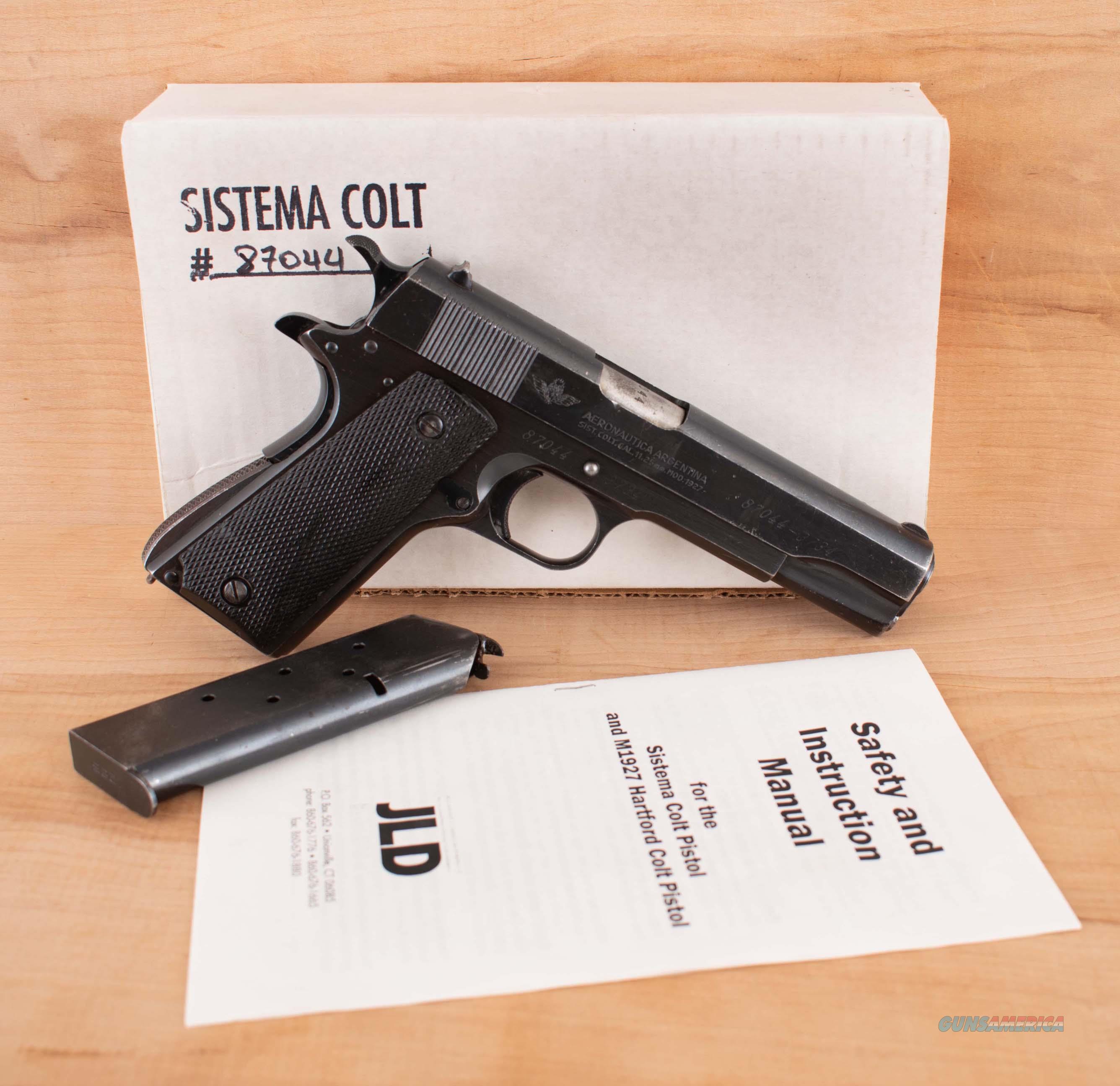 Colt Sistema 1927 Cal. 11.25mm F for sale at Gunsamerica