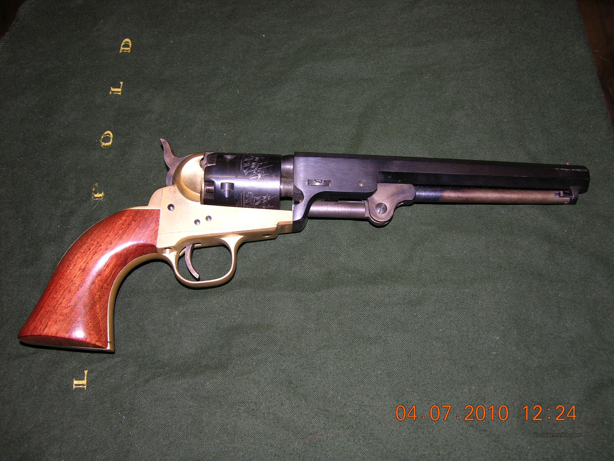 Italian Model 1851 Navy Brass Frame... for sale at Gunsamerica.com ...