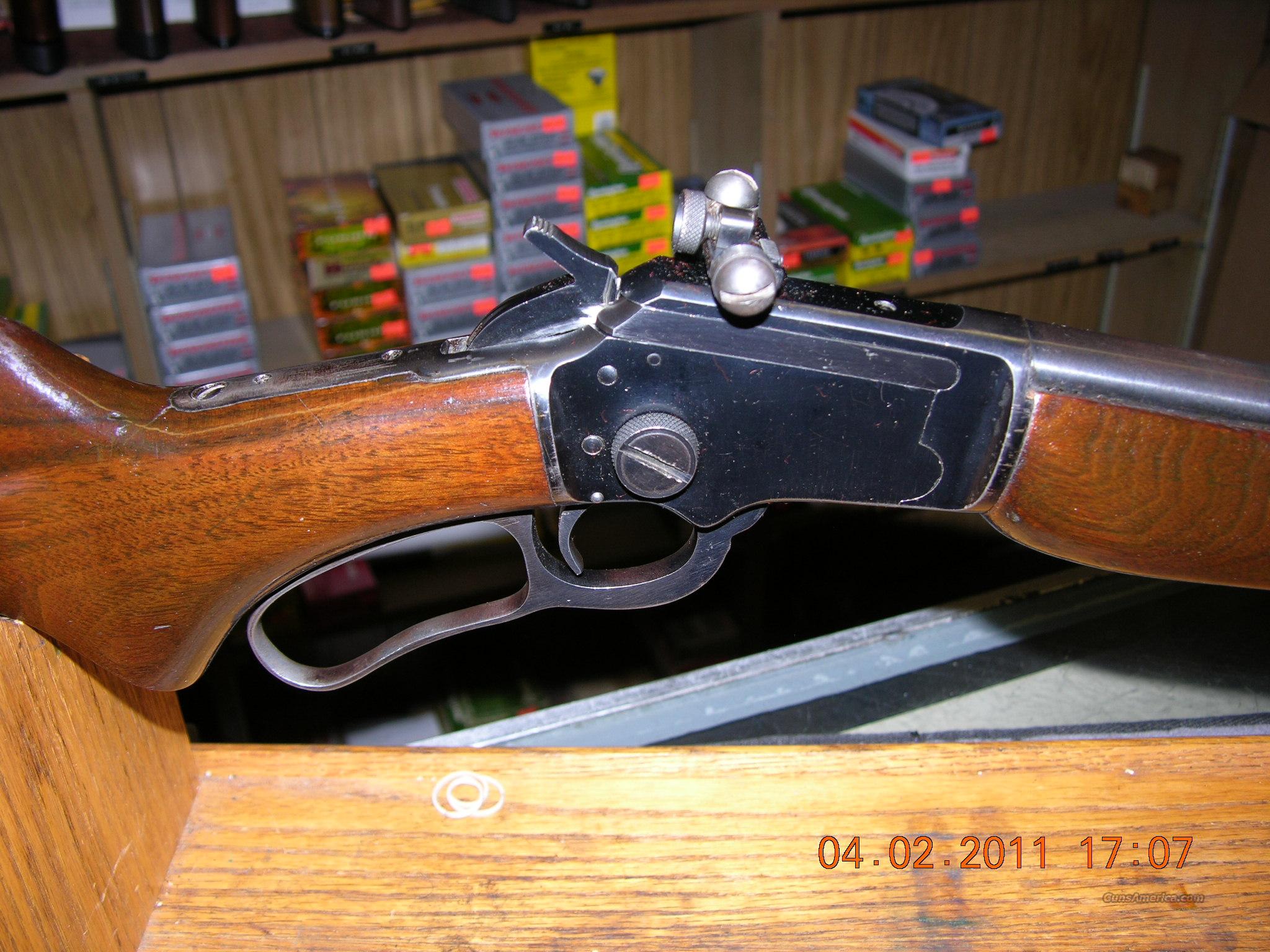 Marlin 39A with Redfield Peep sight... for sale at Gunsamerica.com ...