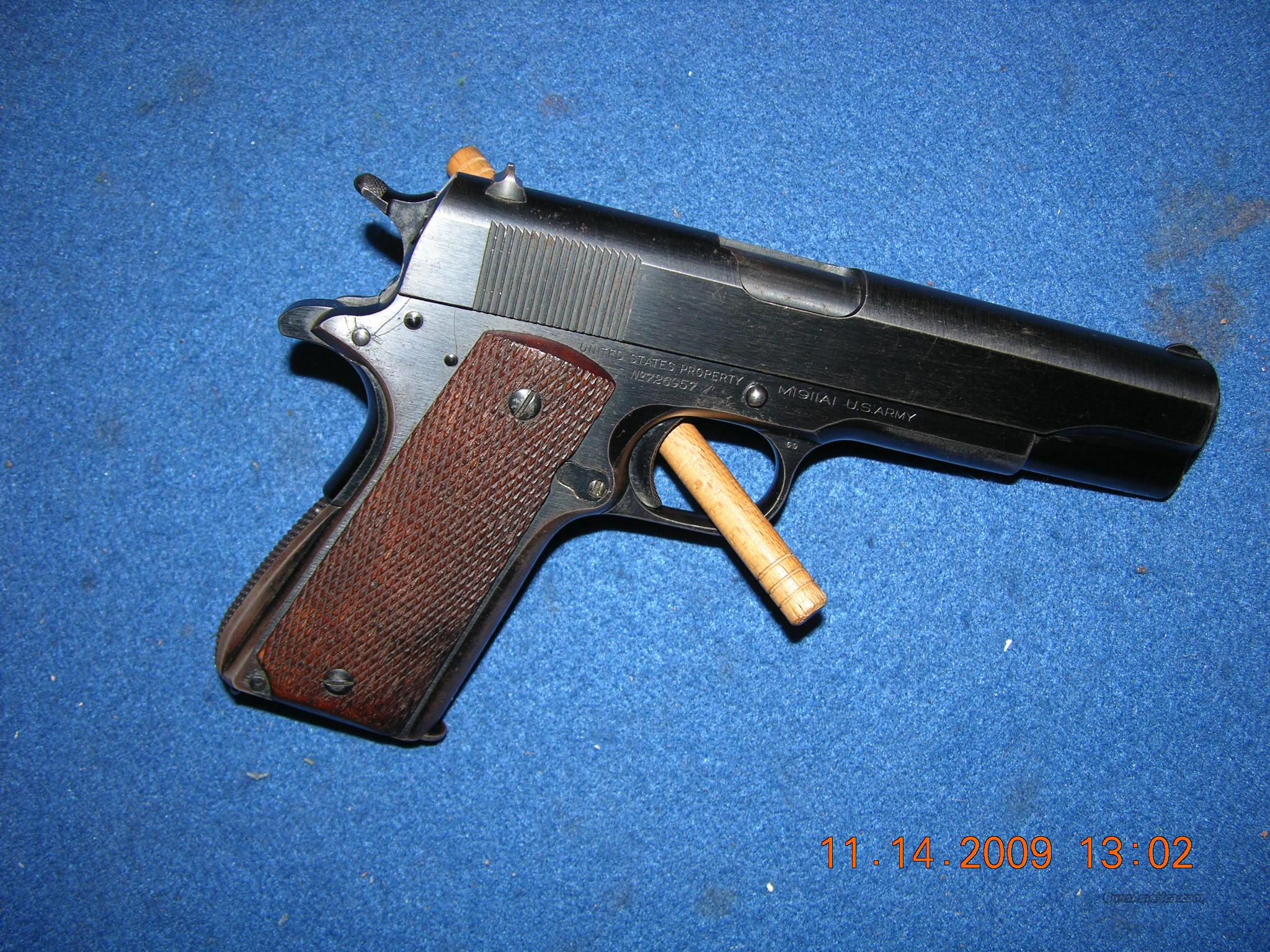 Colt M1911a1 U S Army 45 Acp Pist For Sale At 999018924 5645