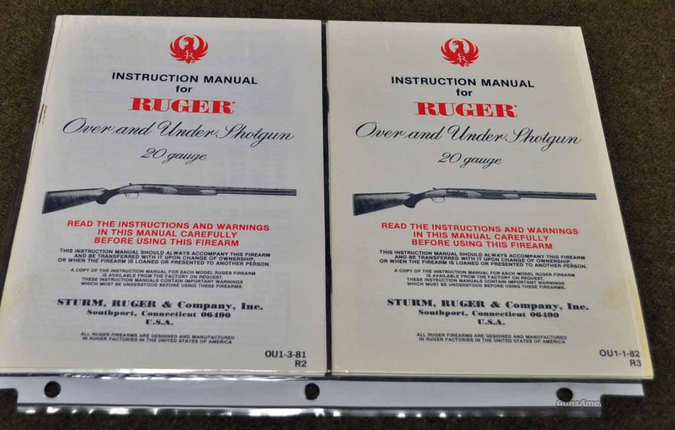 ruger red label manufacture date