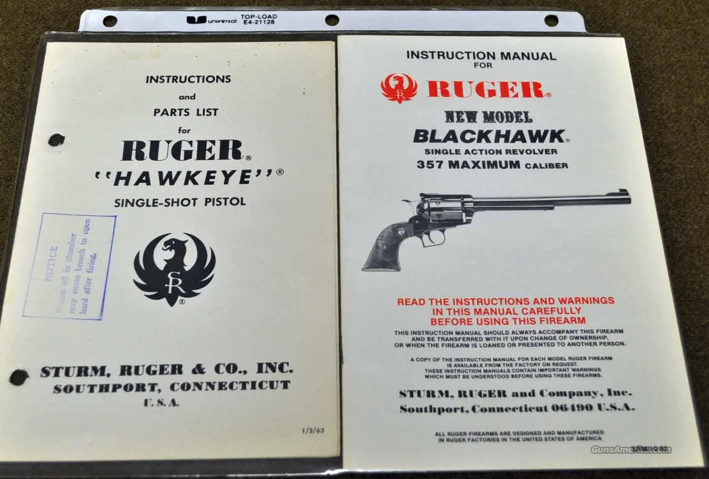 Firearms Manuals