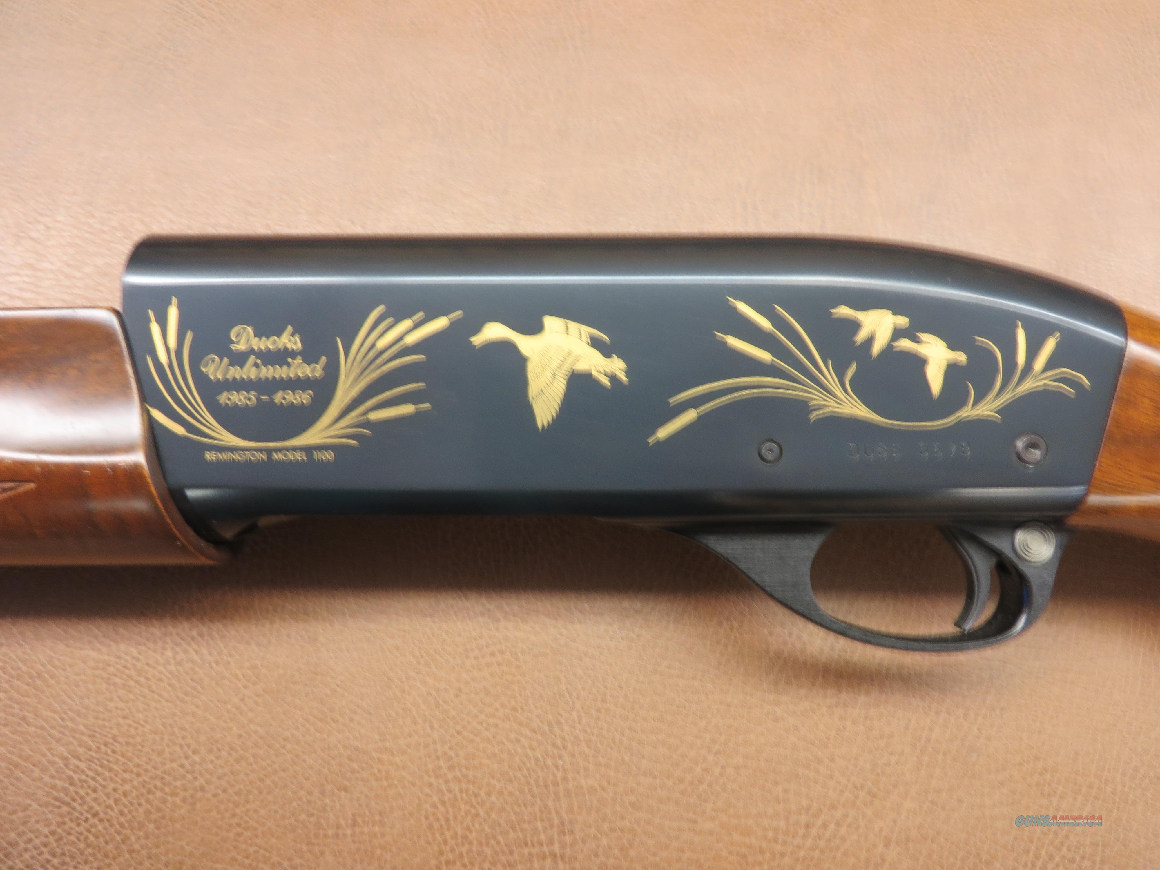 Remington Model 1100 Ducks Unlimite For Sale At 903370469 9505