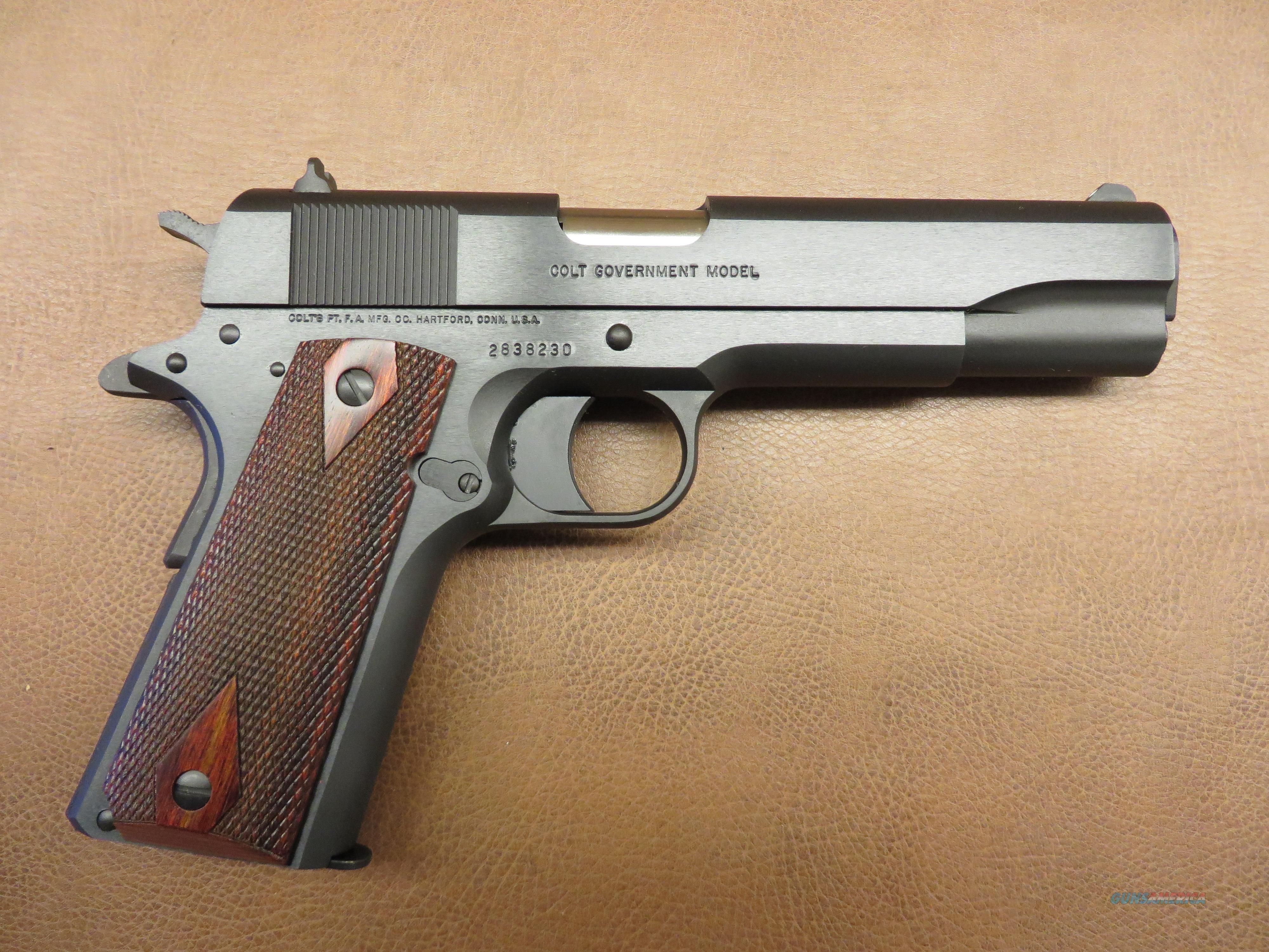 Colt Government Model For Sale At 912443960 4973