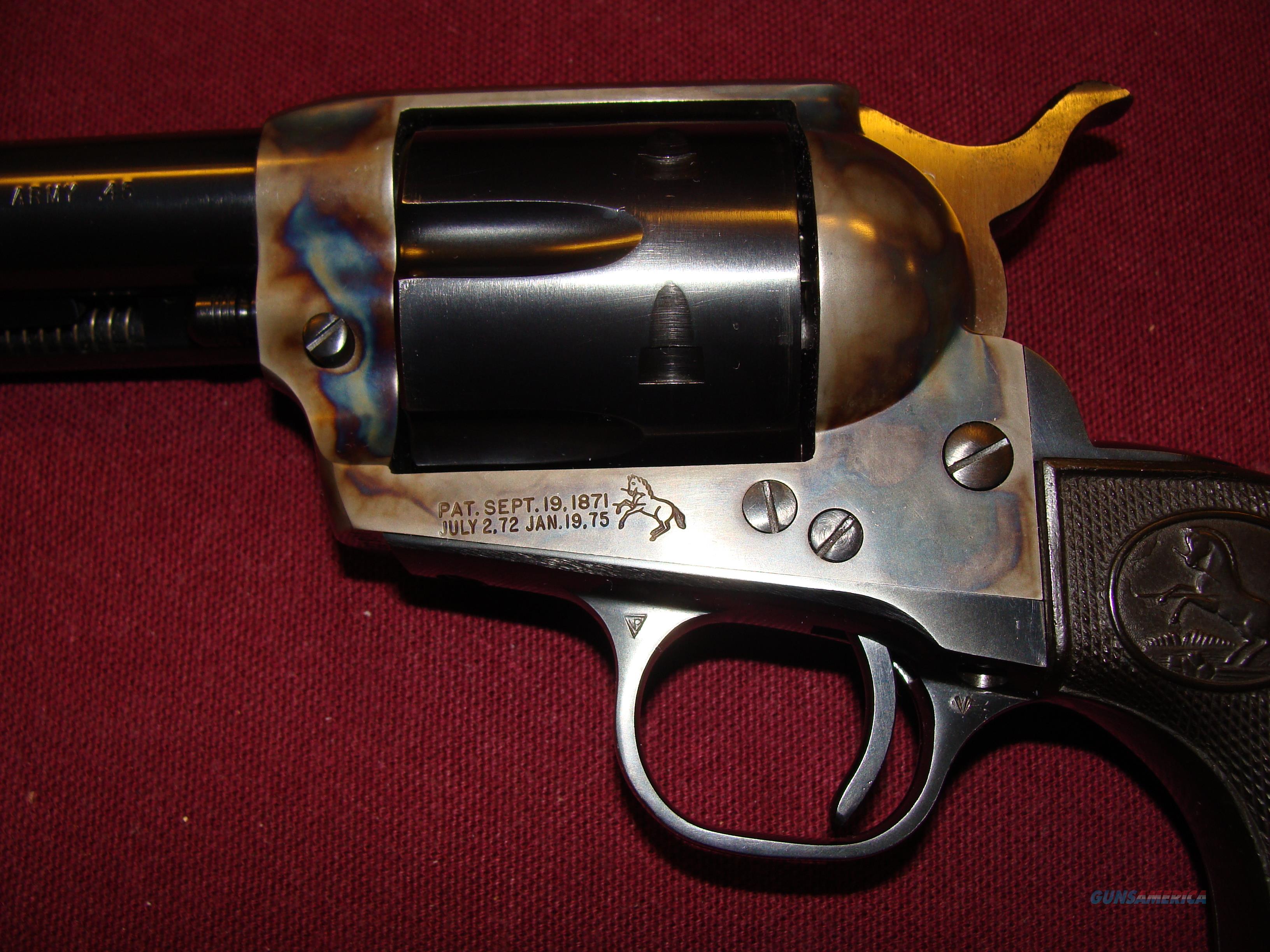 4 3/4 inch 45 Colt SAA 2nd Generati... for sale at Gunsamerica.com ...