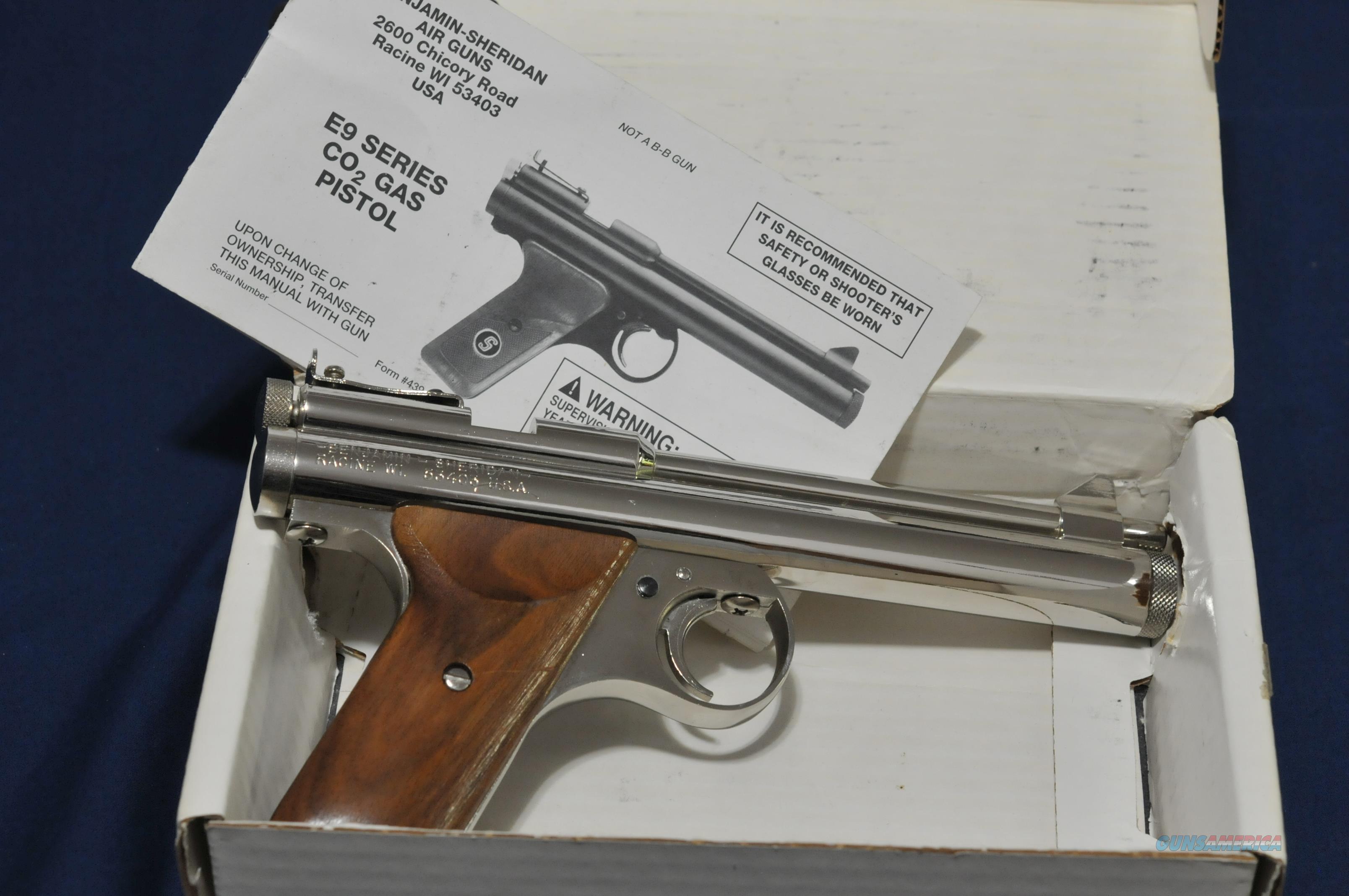 BENJAMIN SHERIDAN E Nickel Pell For Sale At Gunsamerica Com