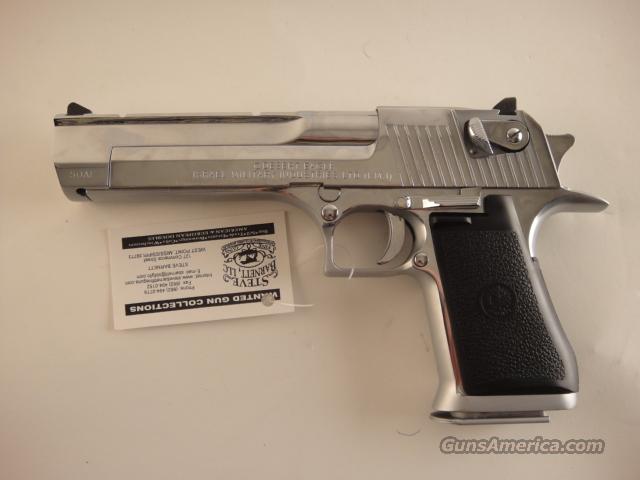 DESERT EAGLE NICKEL 50 AE for sale at Gunsamerica.com: 903790236