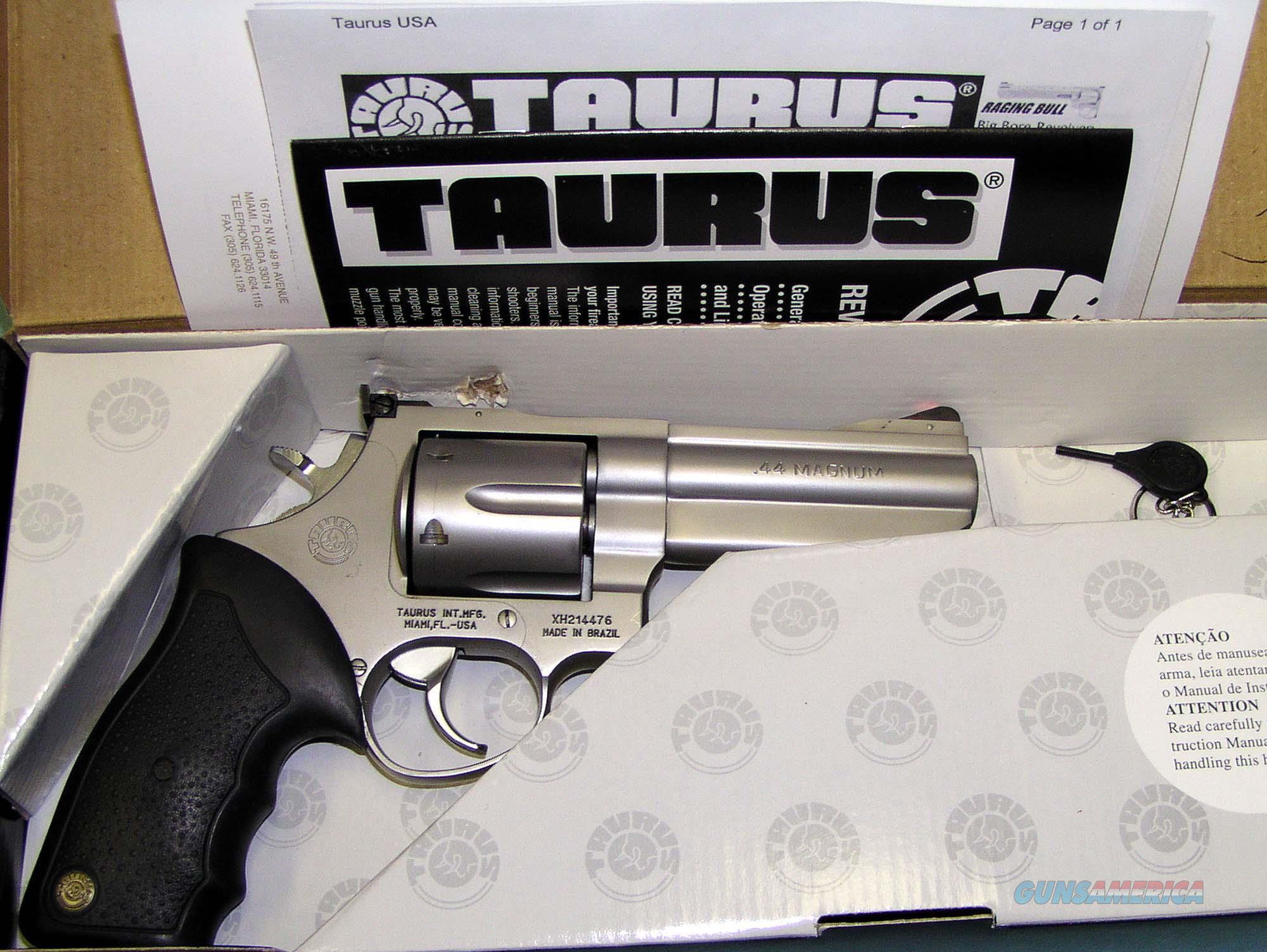 VERY NICE TAURUS MODEL .44 REVOLVER... For Sale At Gunsamerica.com ...