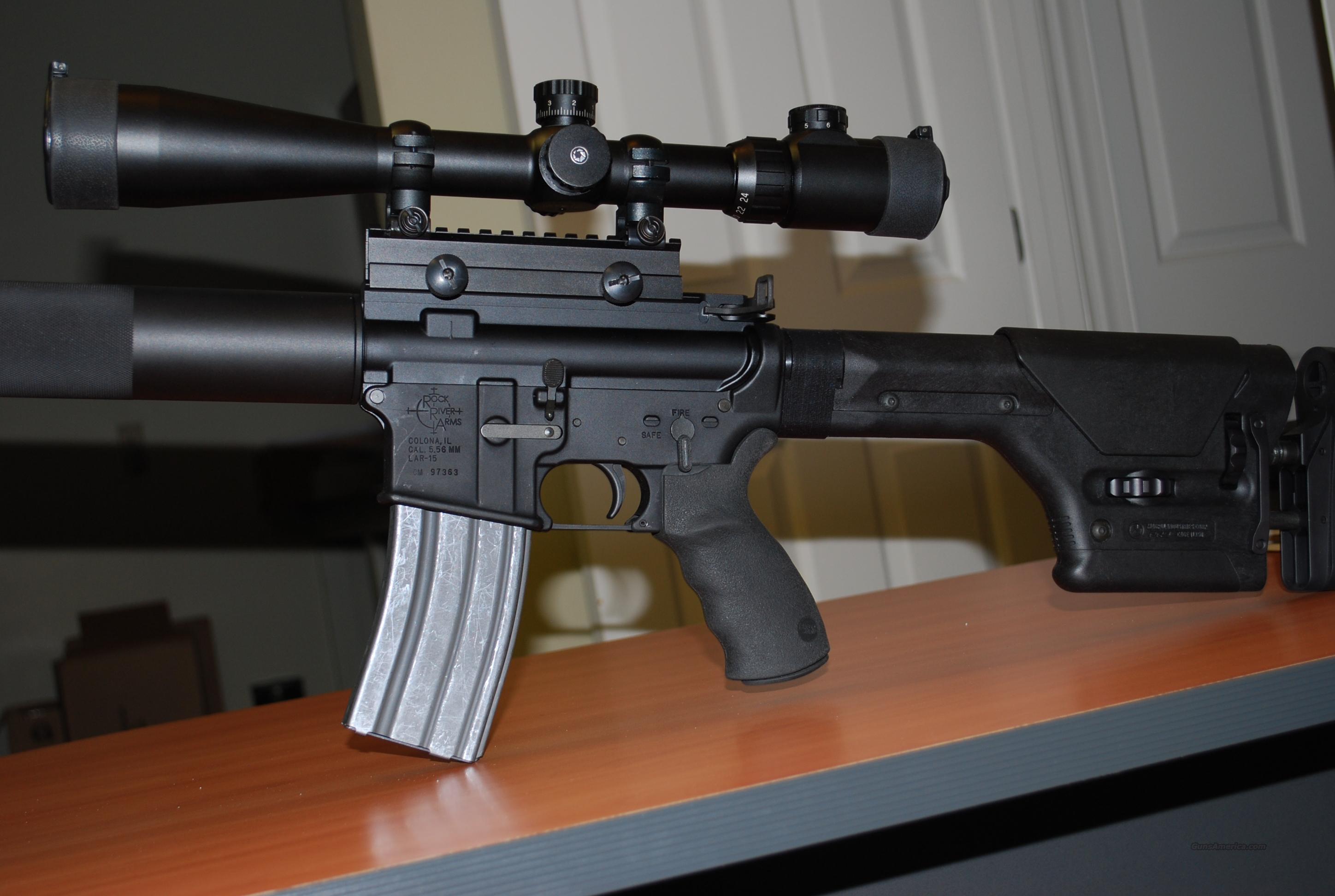 Custom Varmint/Tactical AR-15 Rifle, 5.56.x 45 ... for sale