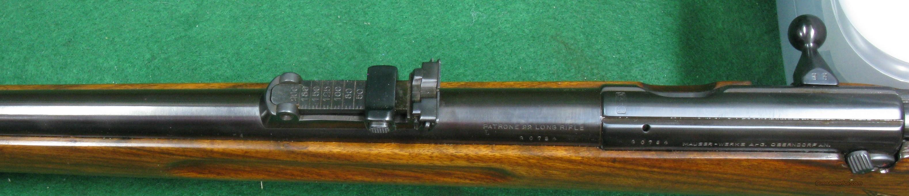 mauser werke 22 long rifle