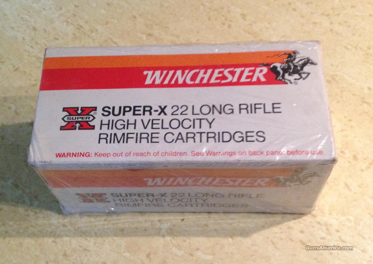 Winchester 22 Long-Rifle AMMO ( SUPER-X ) 500 R... for sale