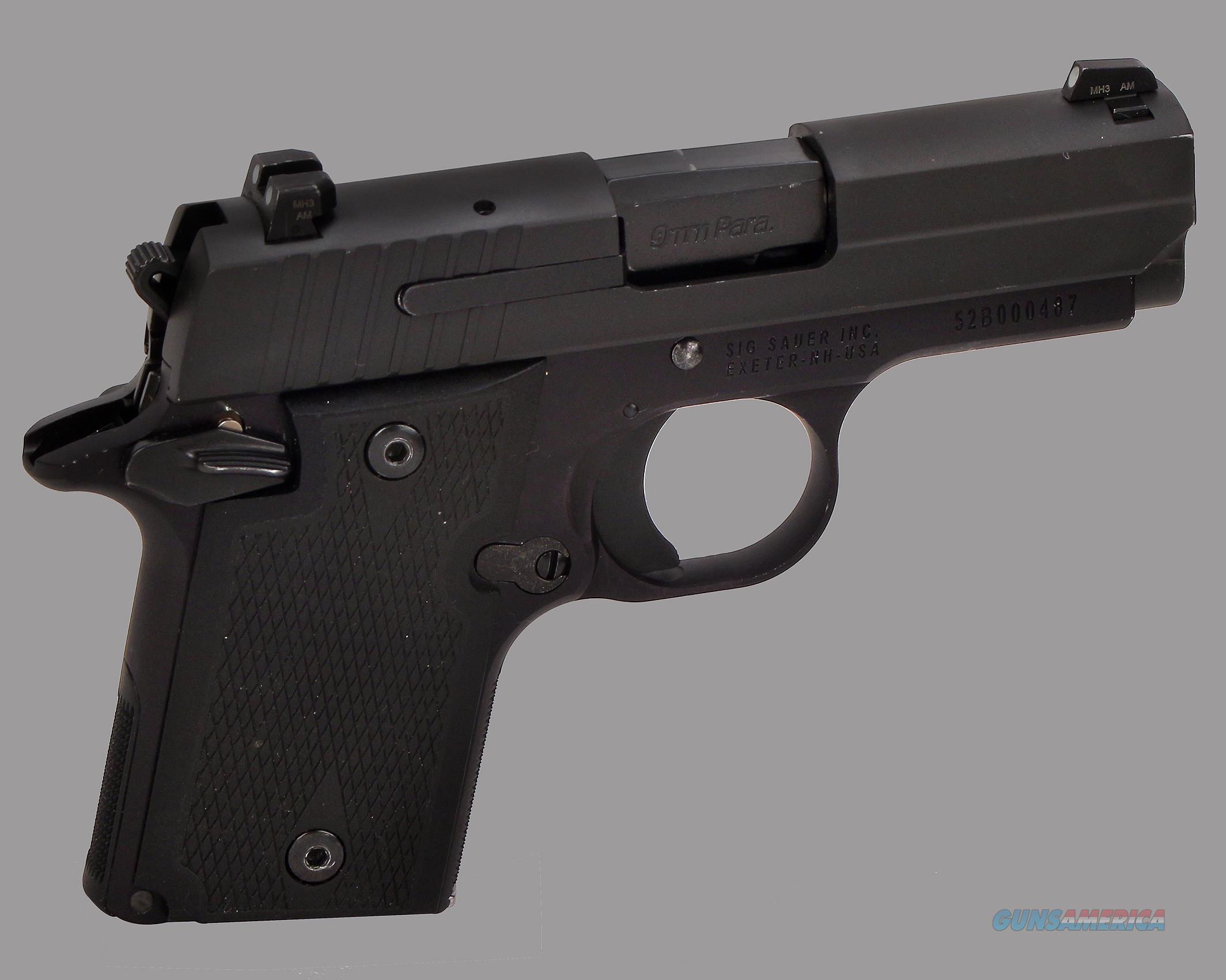 Sig Sauer 9mm Model 938 Pistol for sale at Gunsamerica.com: 903553878