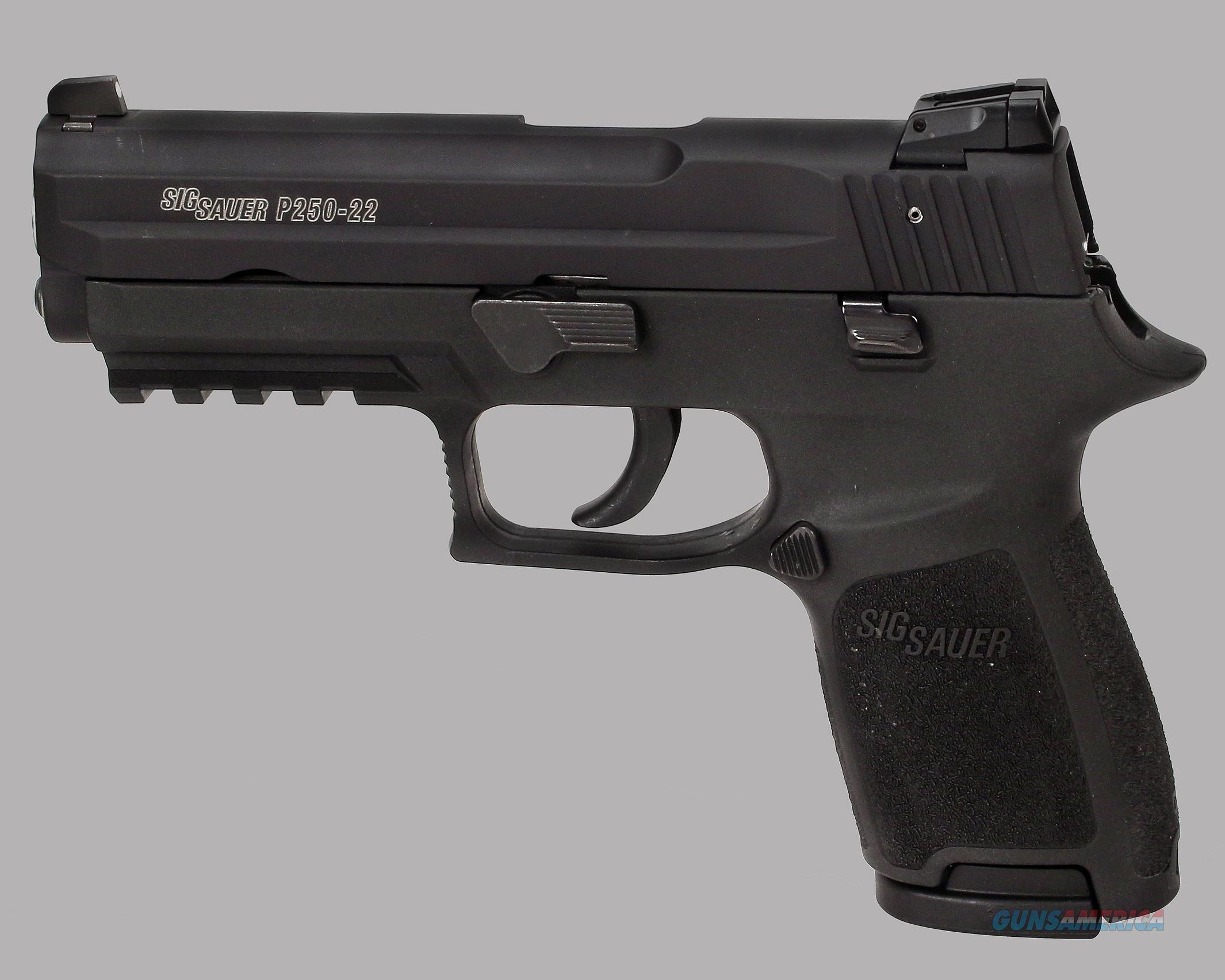 Sig Sauer 22LR P250C Pistol for sale at Gunsamerica.com: 907508374