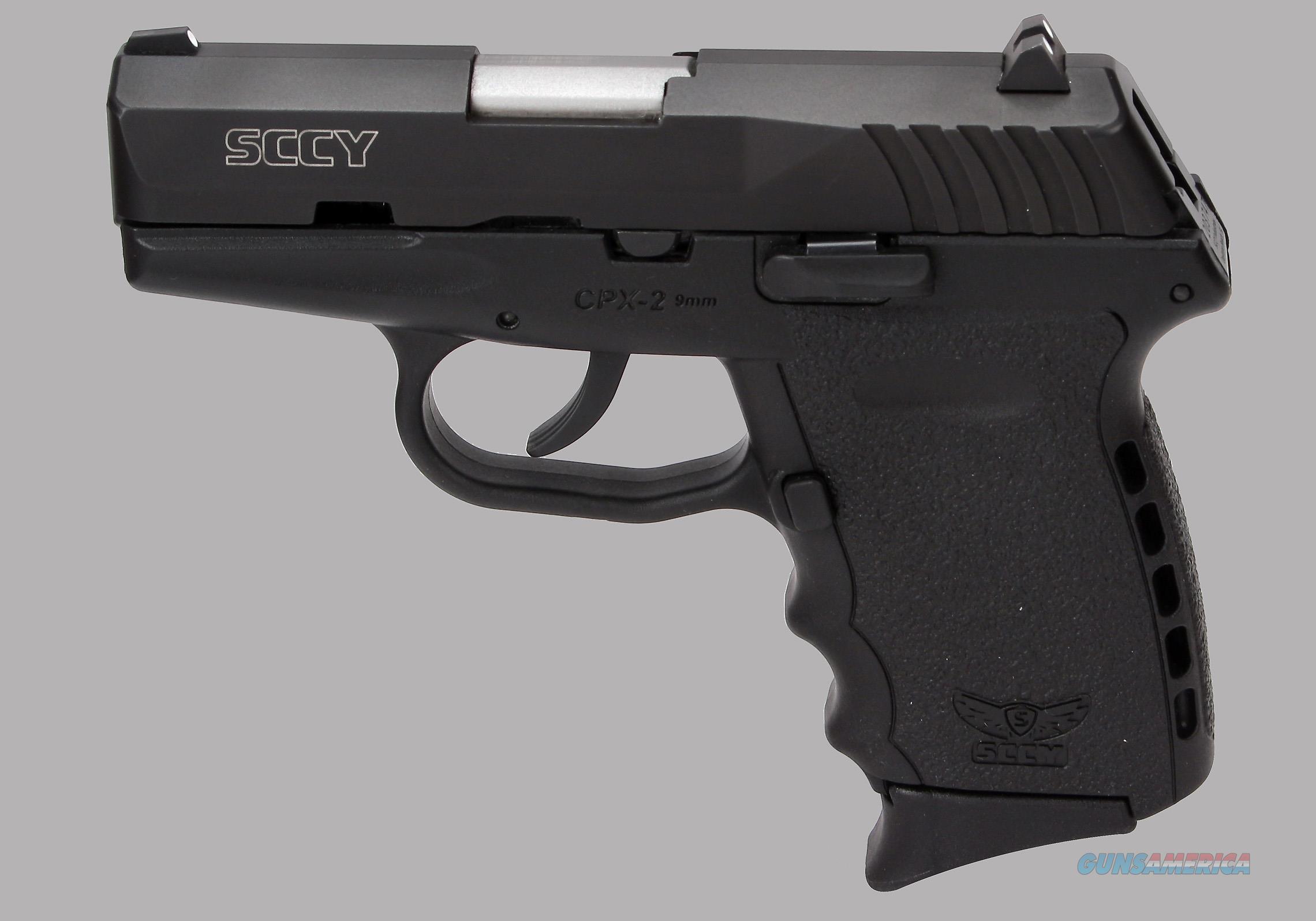 SCCY 9mm Pistol Model CPX2 for sale at Gunsamerica.com: 908526310