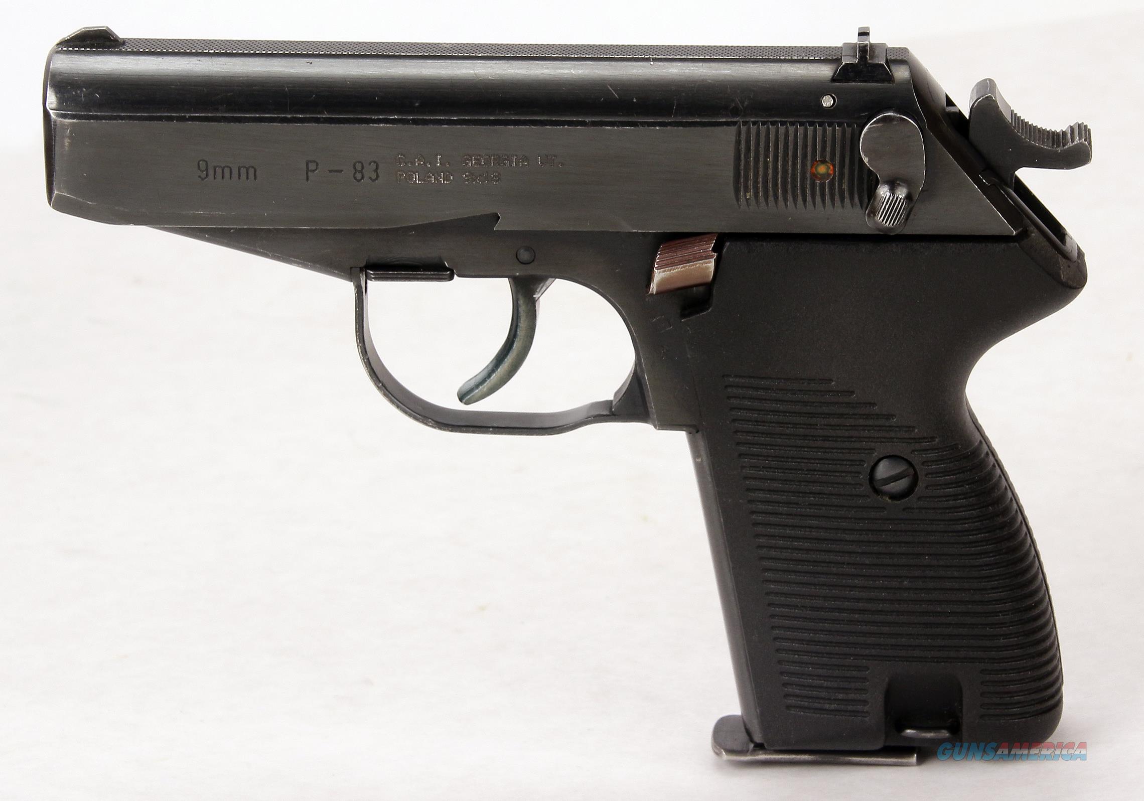 Polish 9x18 MAK P-83 Pistol for sale at Gunsamerica.com: 911158463