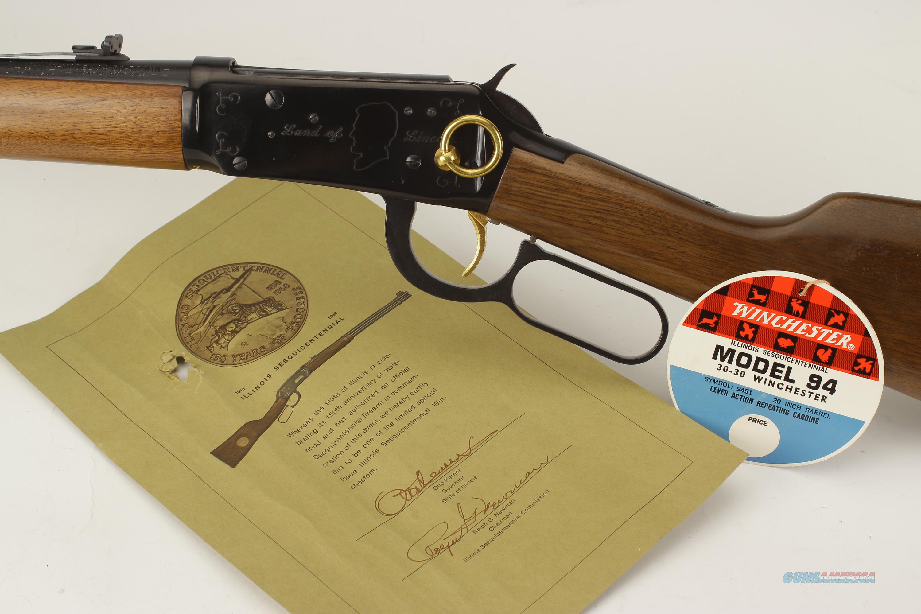 Winchester 94 Illinois Sesquicentennial Rifle for sale