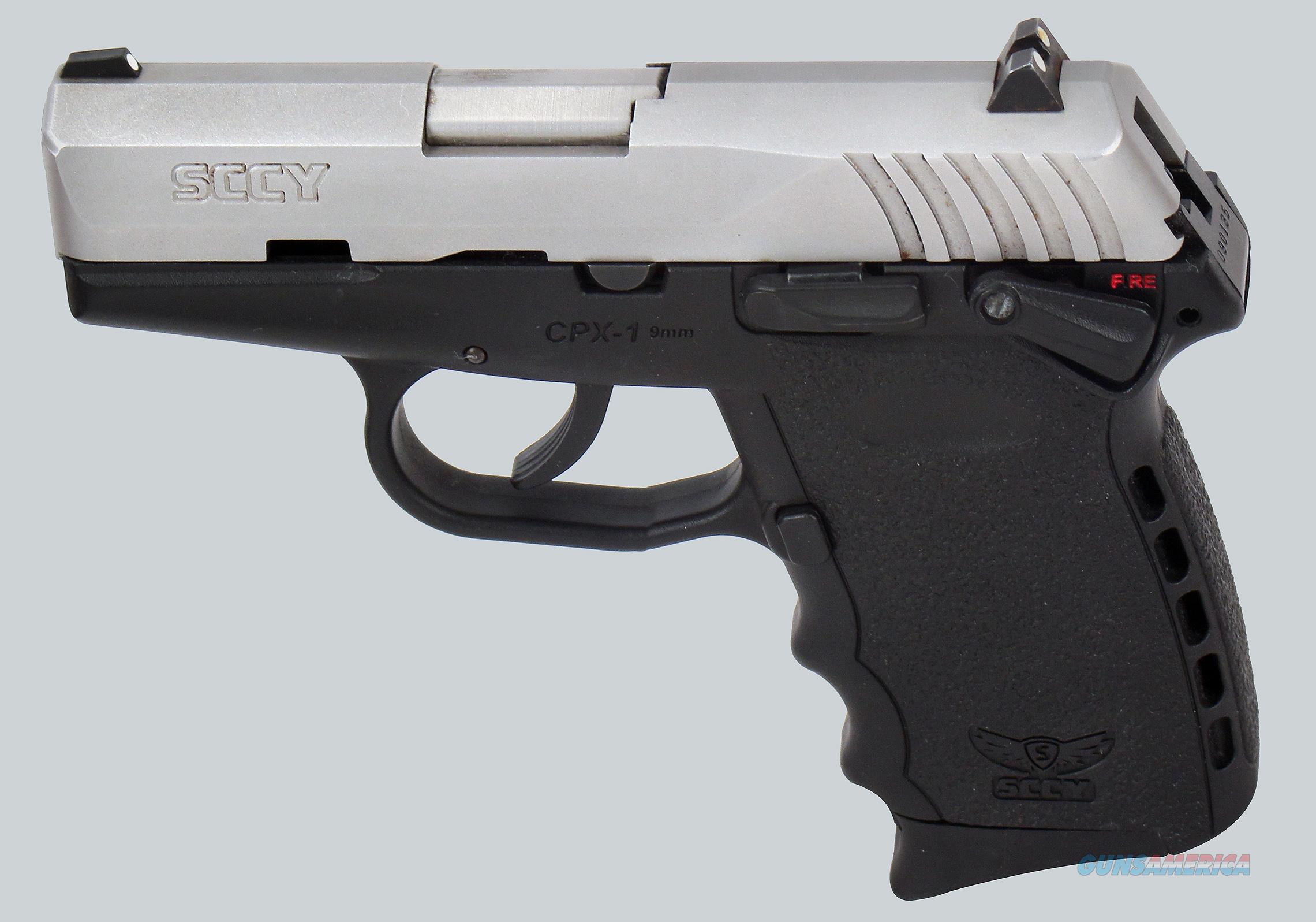 SCCY 9mm CPX1 Pistol for sale at Gunsamerica.com: 920536283