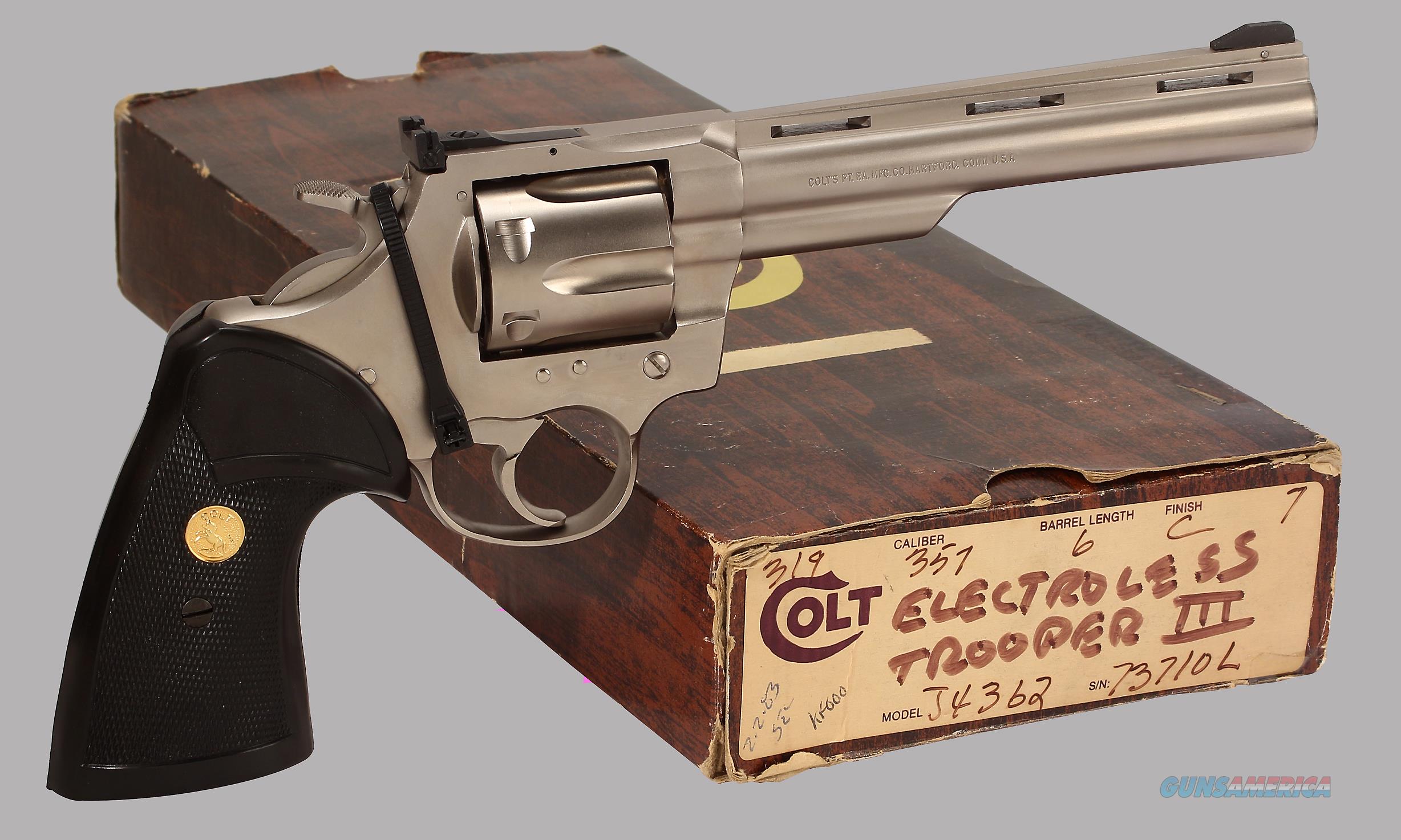 Colt Trooper Mk Iii 357 Magnum Revo For Sale At 920748414 5982