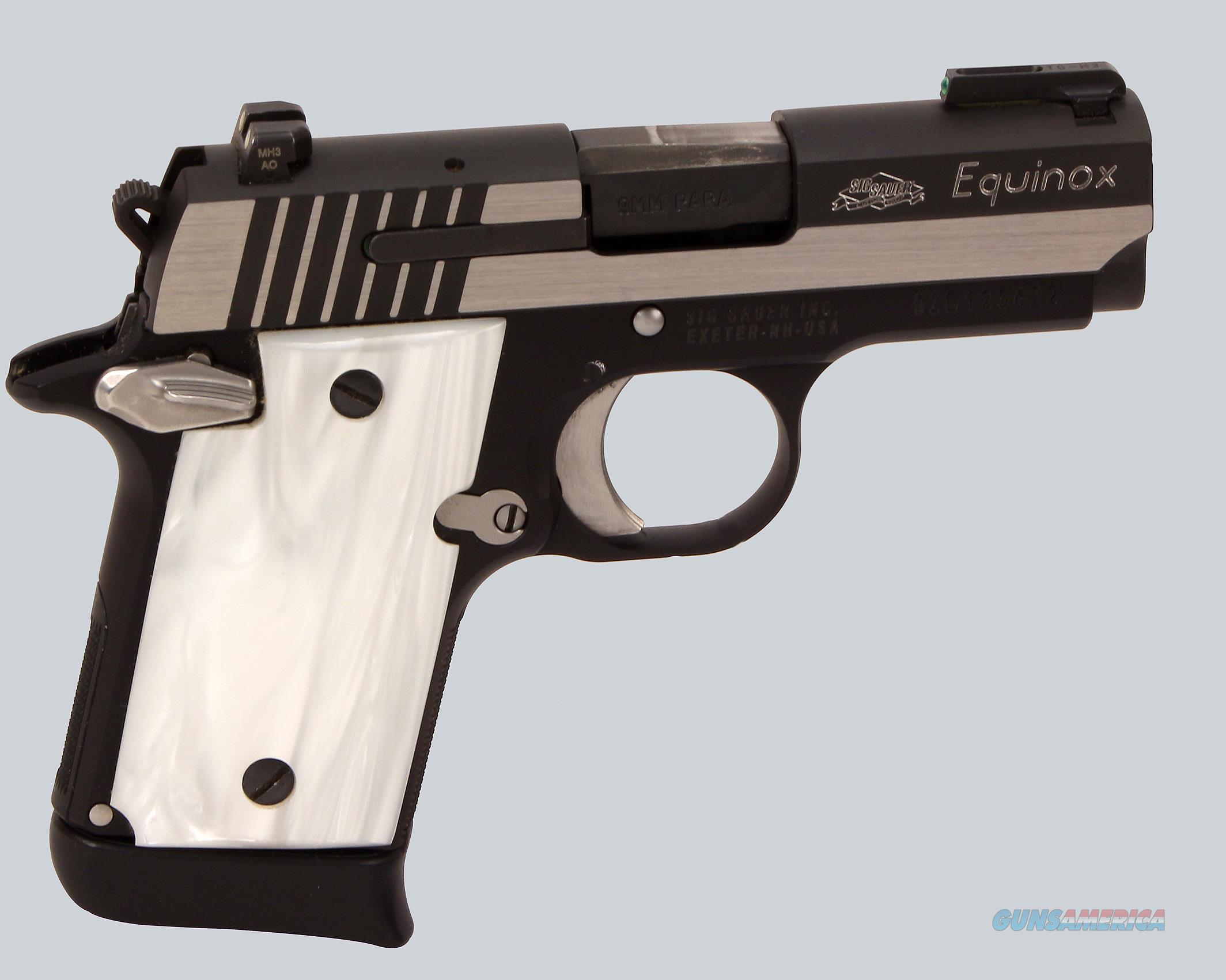 Sig Sauer 9mm P938 Equinox Pistol for sale at Gunsamerica.com: 921593241