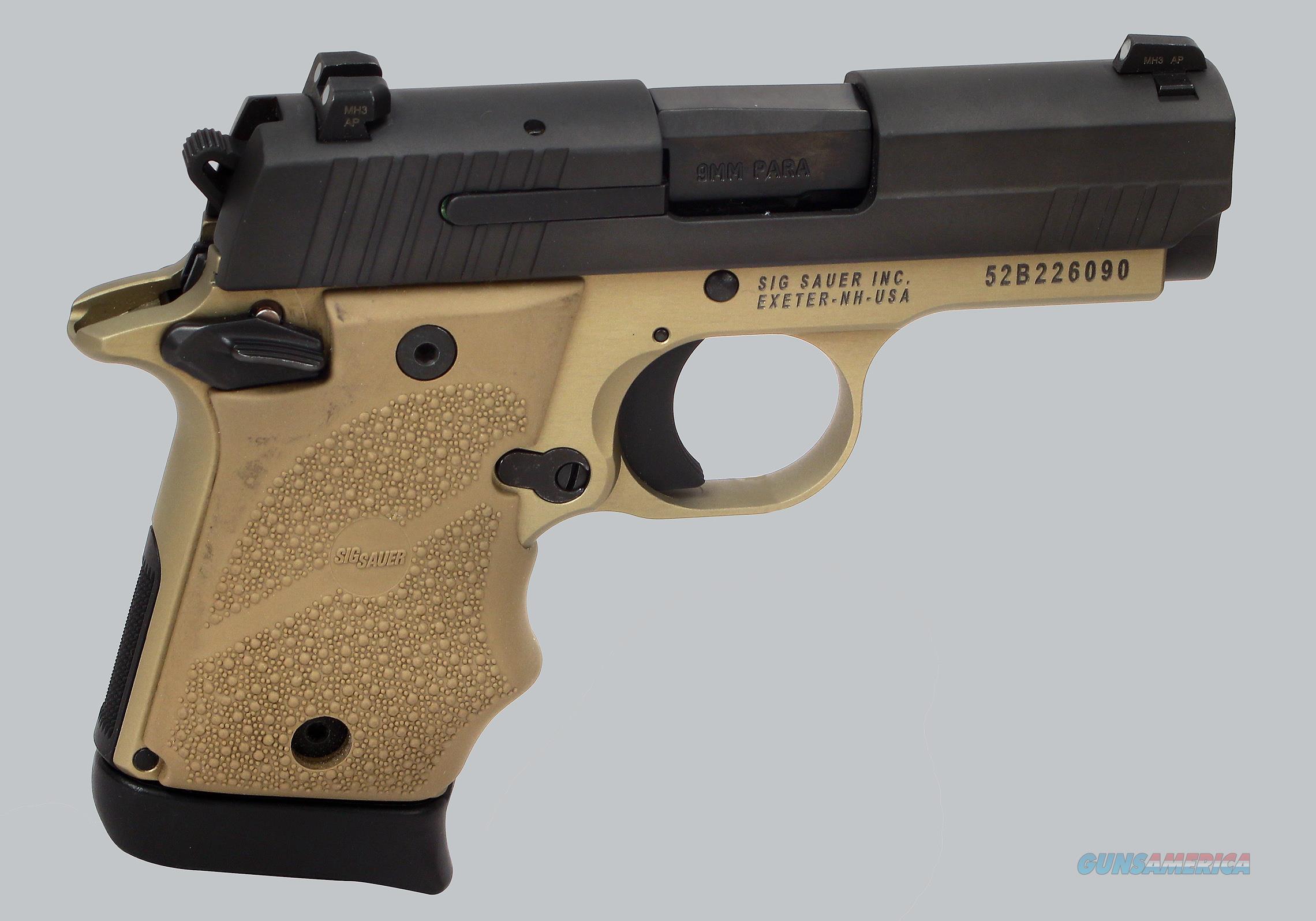 Sig Sauer 9mm P938 Pistol for sale at Gunsamerica.com: 923303100