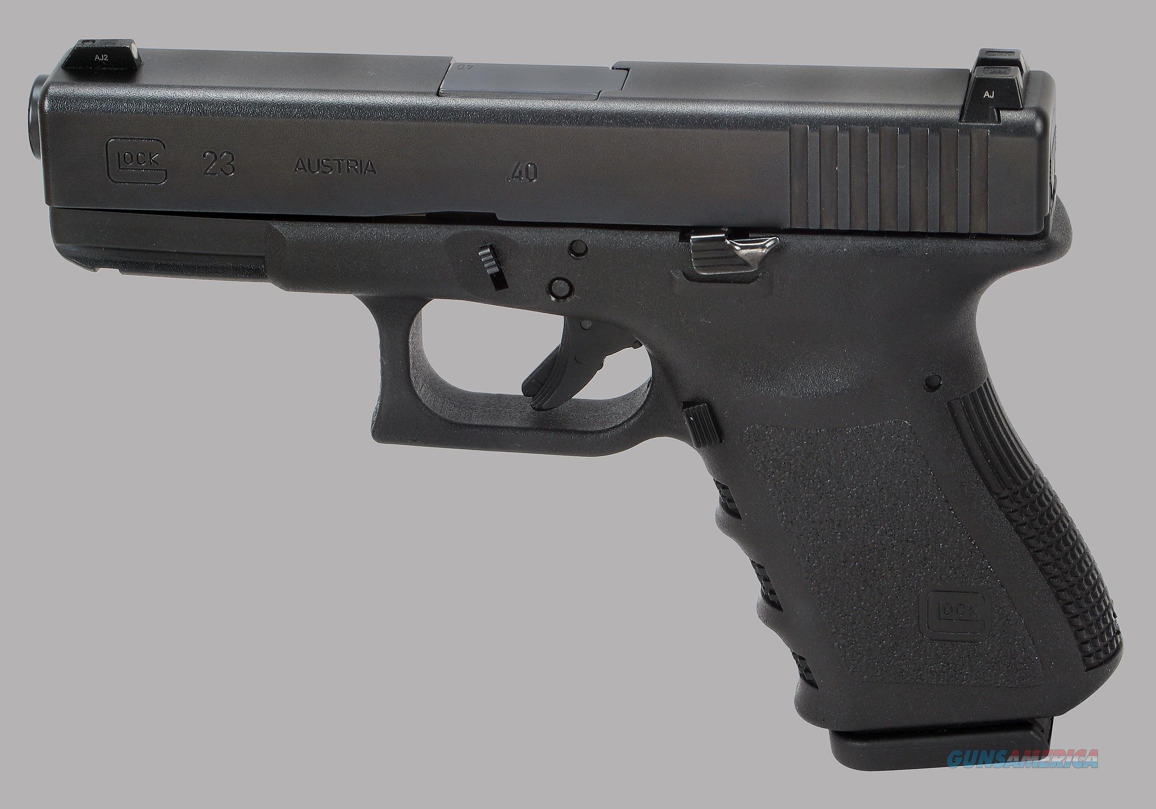 Glock 40cal S&W Model 23 Gen 3 Pistol for sale