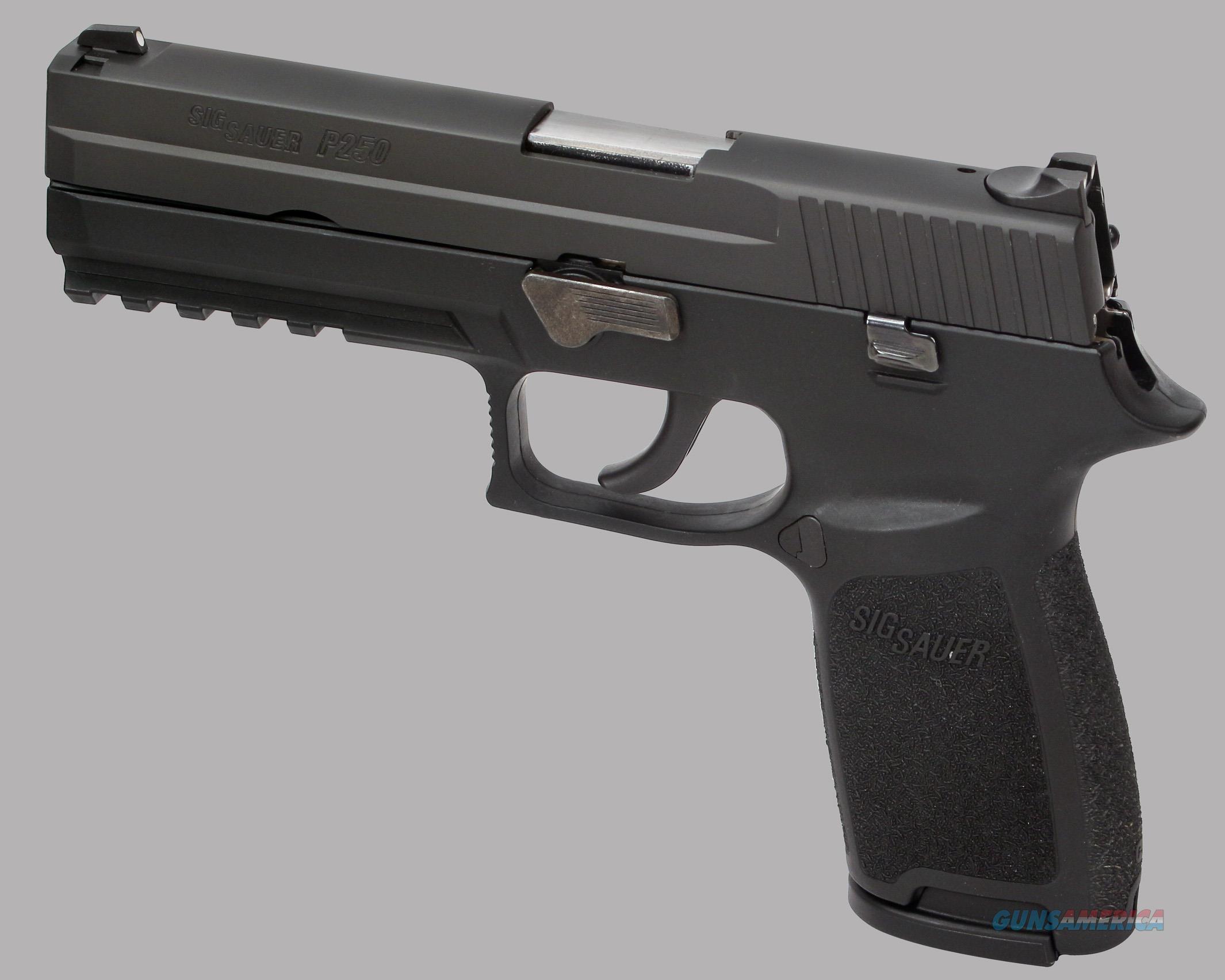 Sig Sauer 9mm P250 Pistol for sale