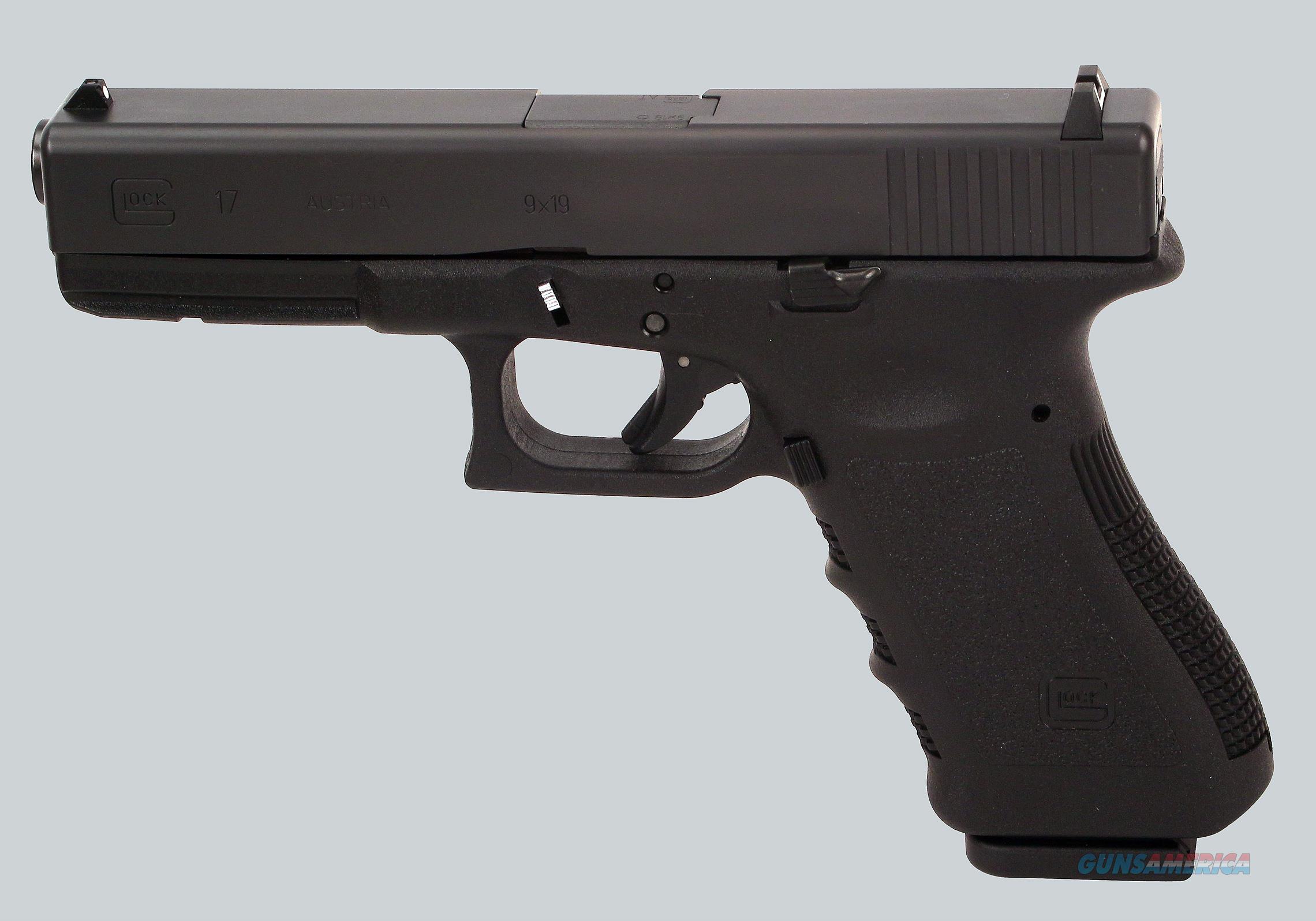 Glock 9mm Model 17 Gen 3 Pistol for sale at Gunsamerica.com: 950775346