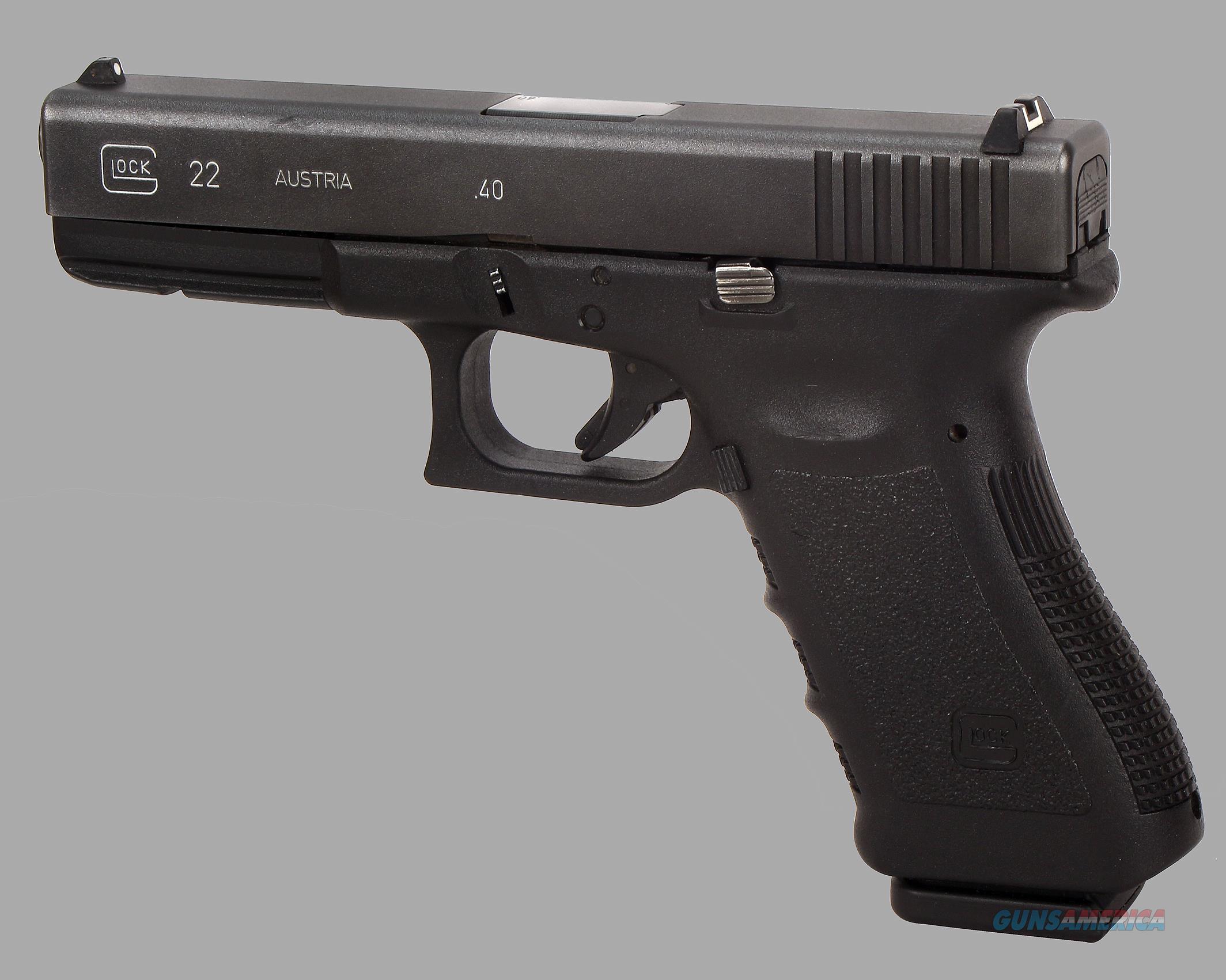 Glock 40cal S&W Model 22 Pistol for sale at Gunsamerica.com: 954080449