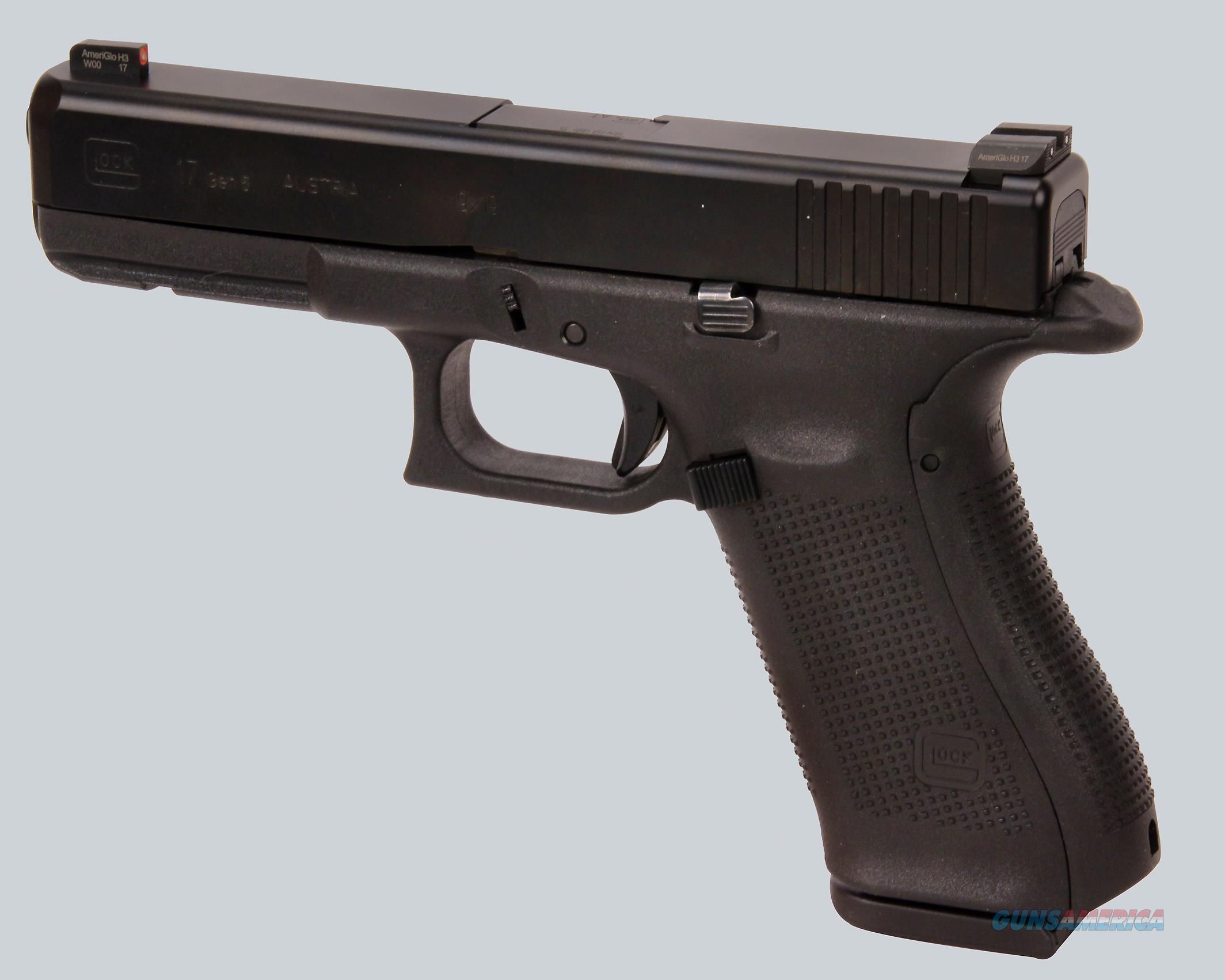 Glock 9mm Model 17 Gen 5 Pistol For Sale At Gunsamerica.com: 958592964