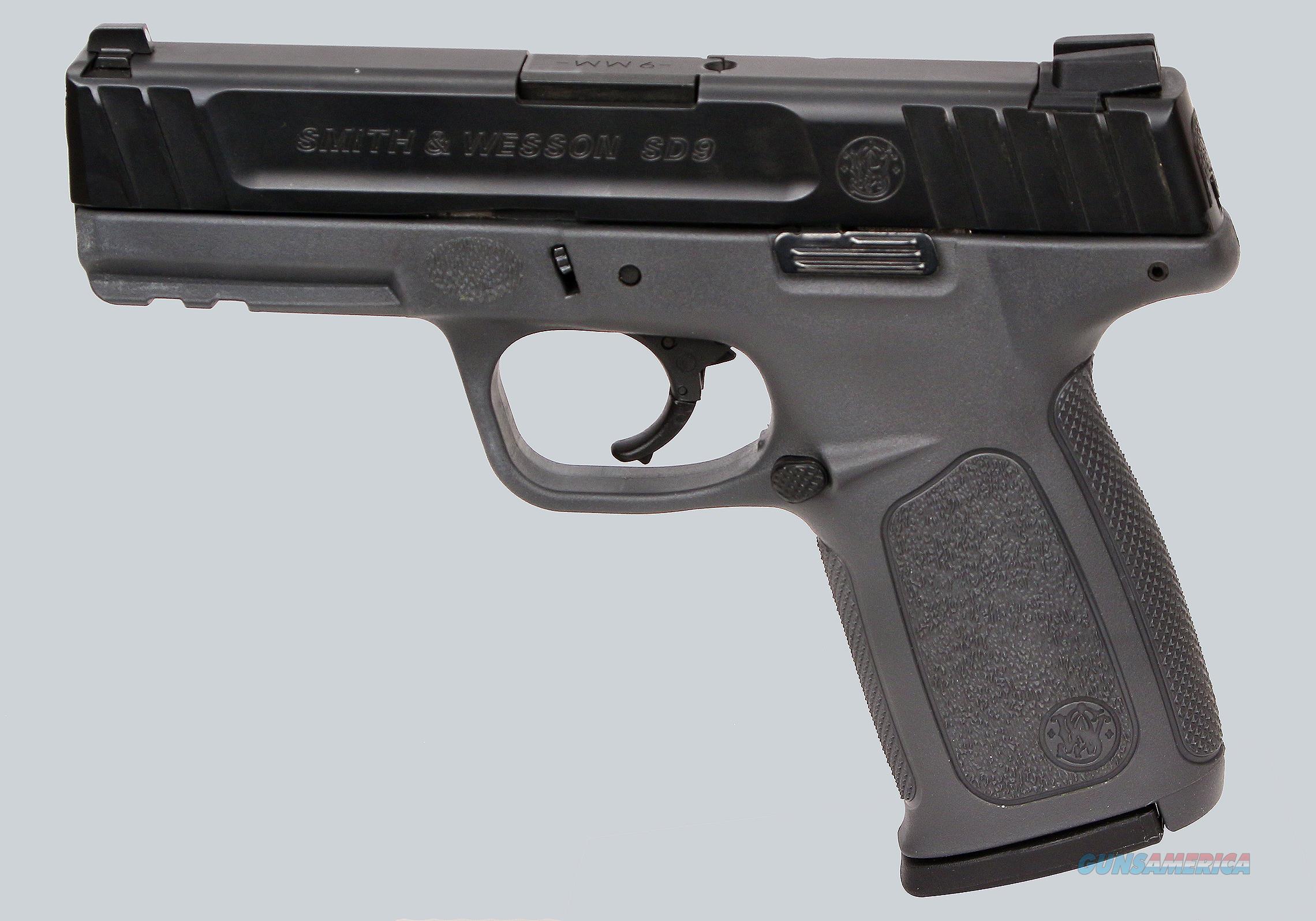 Smith & Wesson 9mm SD9 Pistol for sale at Gunsamerica.com: 971496369