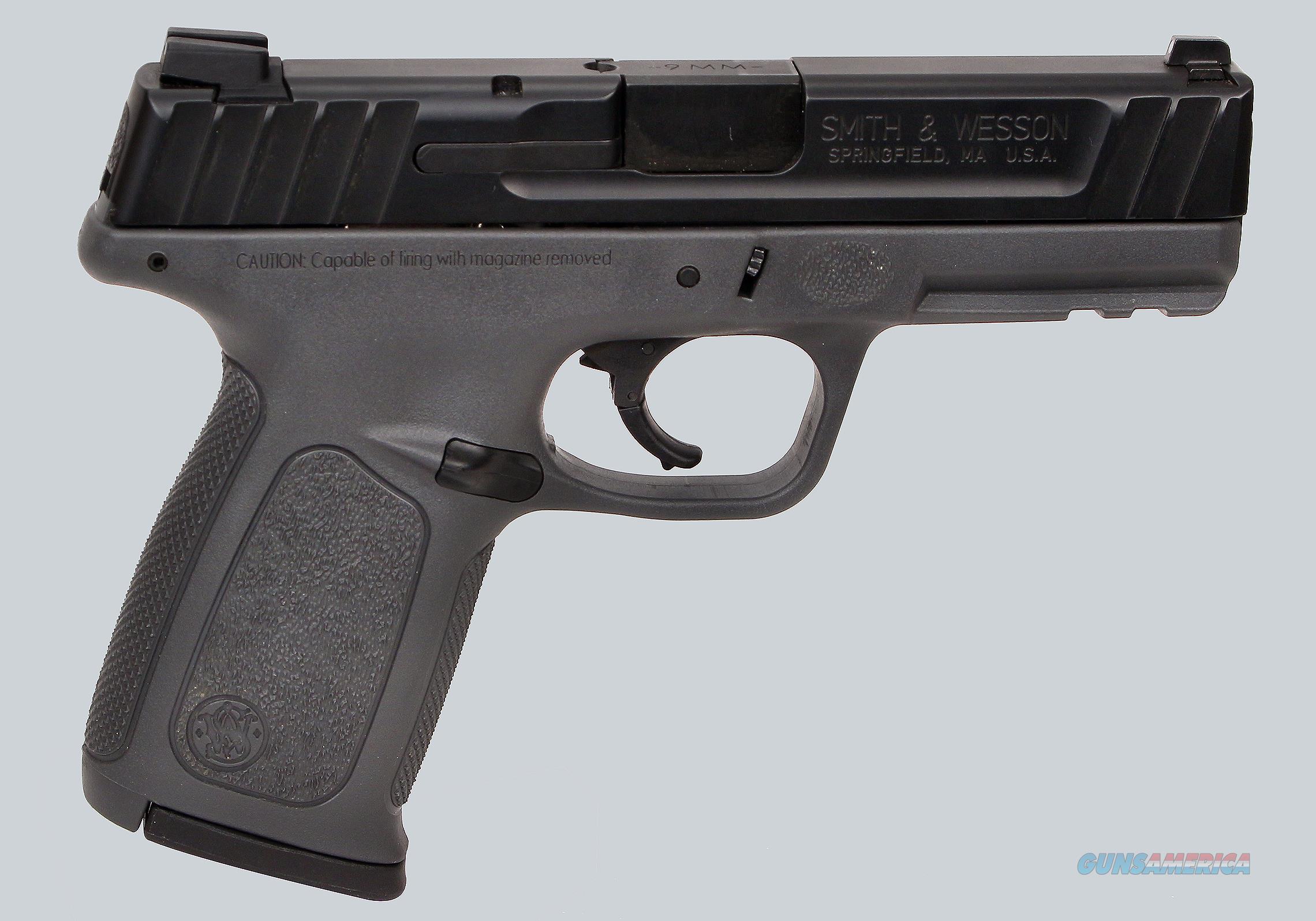 Smith & Wesson 9mm SD9 Pistol for sale at Gunsamerica.com: 971496369