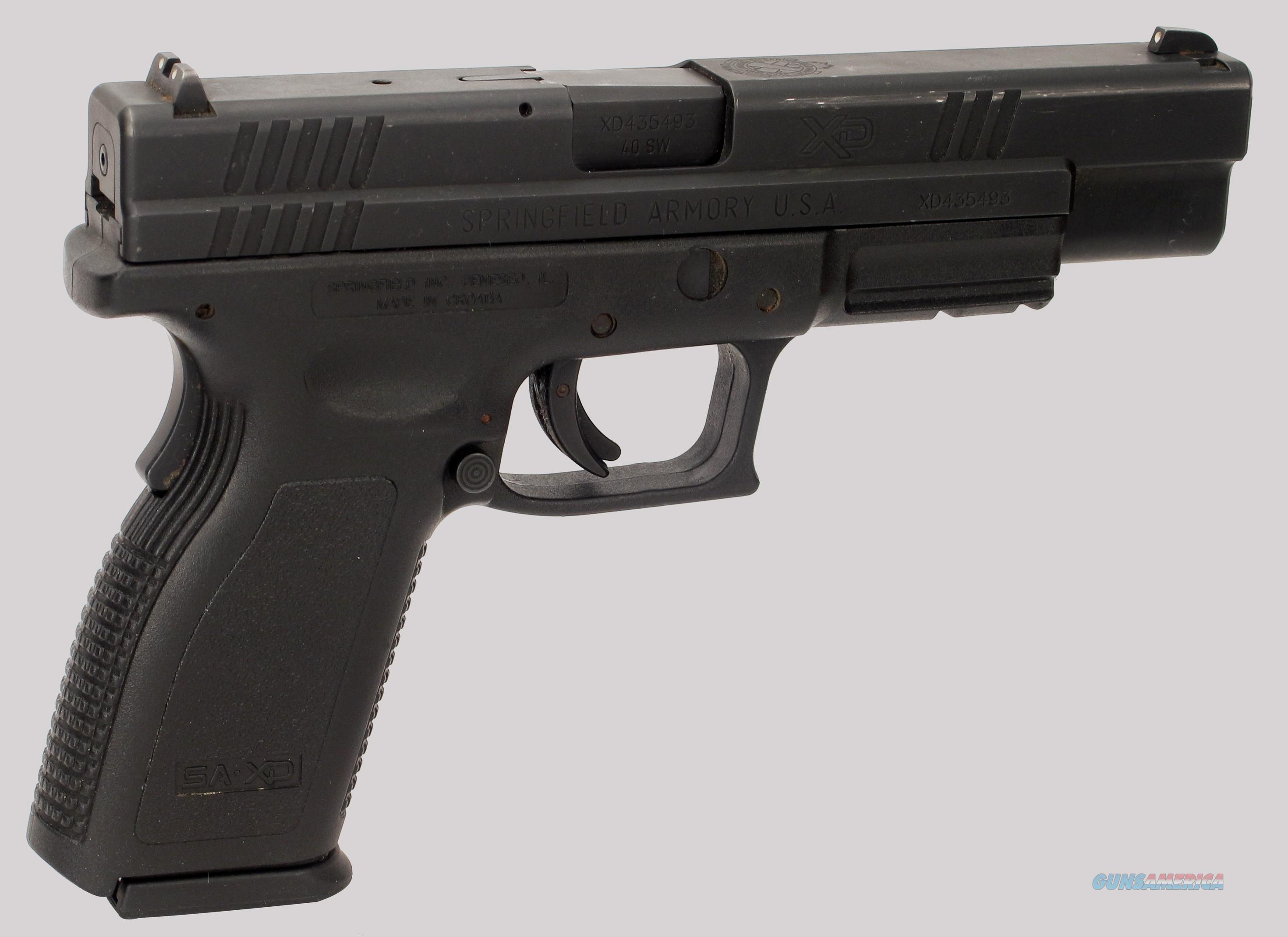 Springfield Armory Model Xd 40 Tac For Sale At 972387341