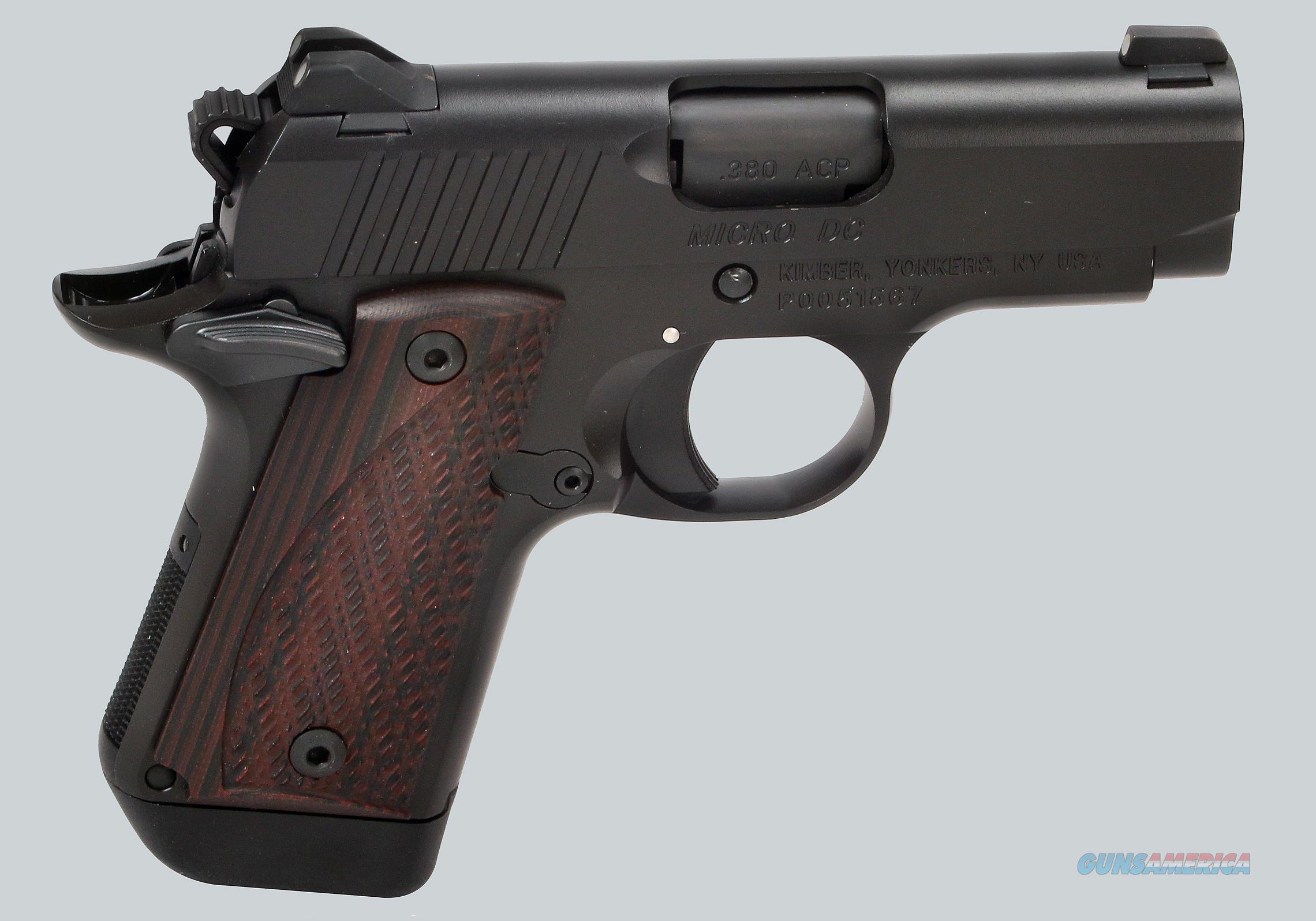 Kimber 380 acp Micro Pistol for sale at Gunsamerica.com: 972620510