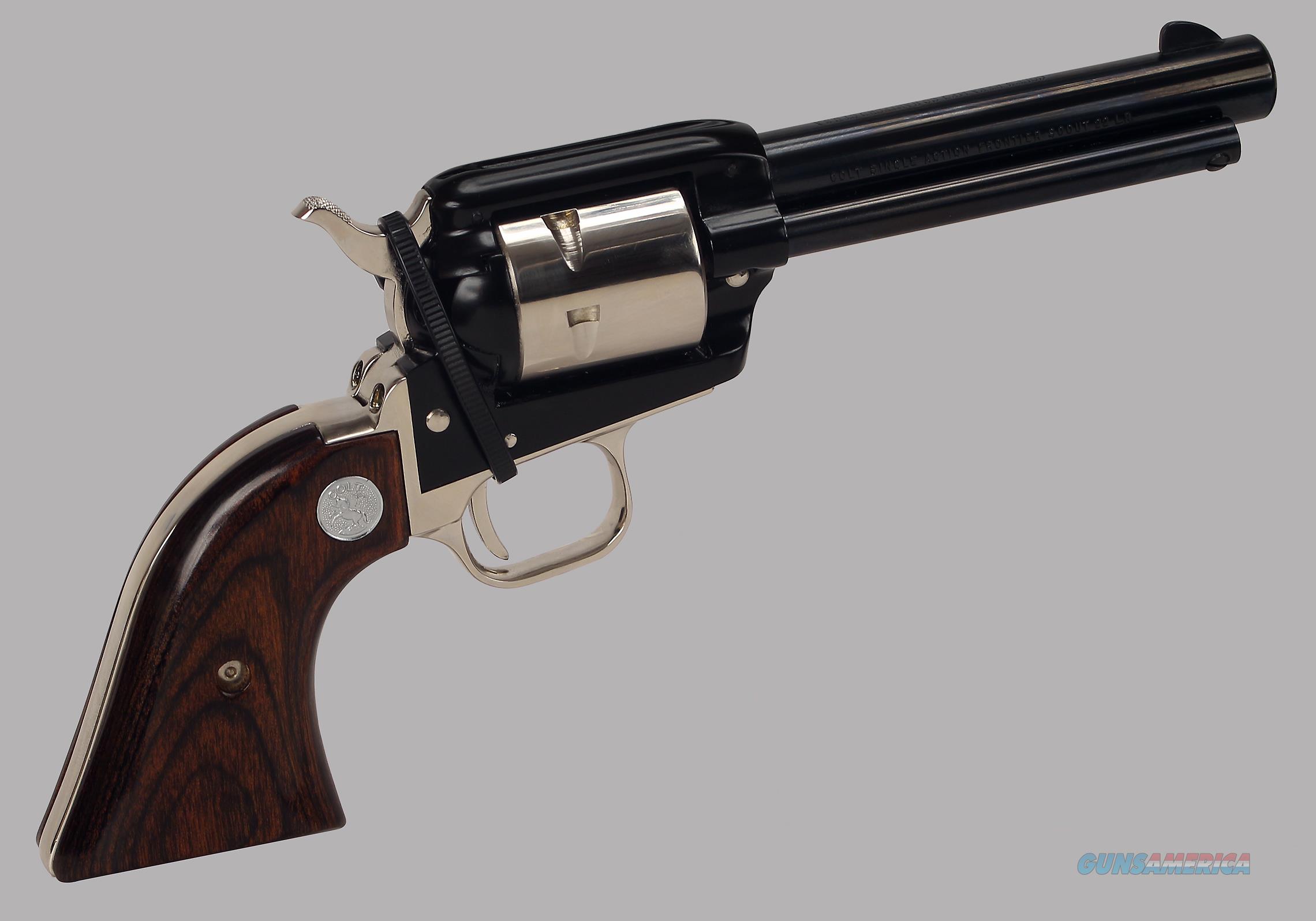 Colt 22lr Frontier Scout Single Act For Sale At