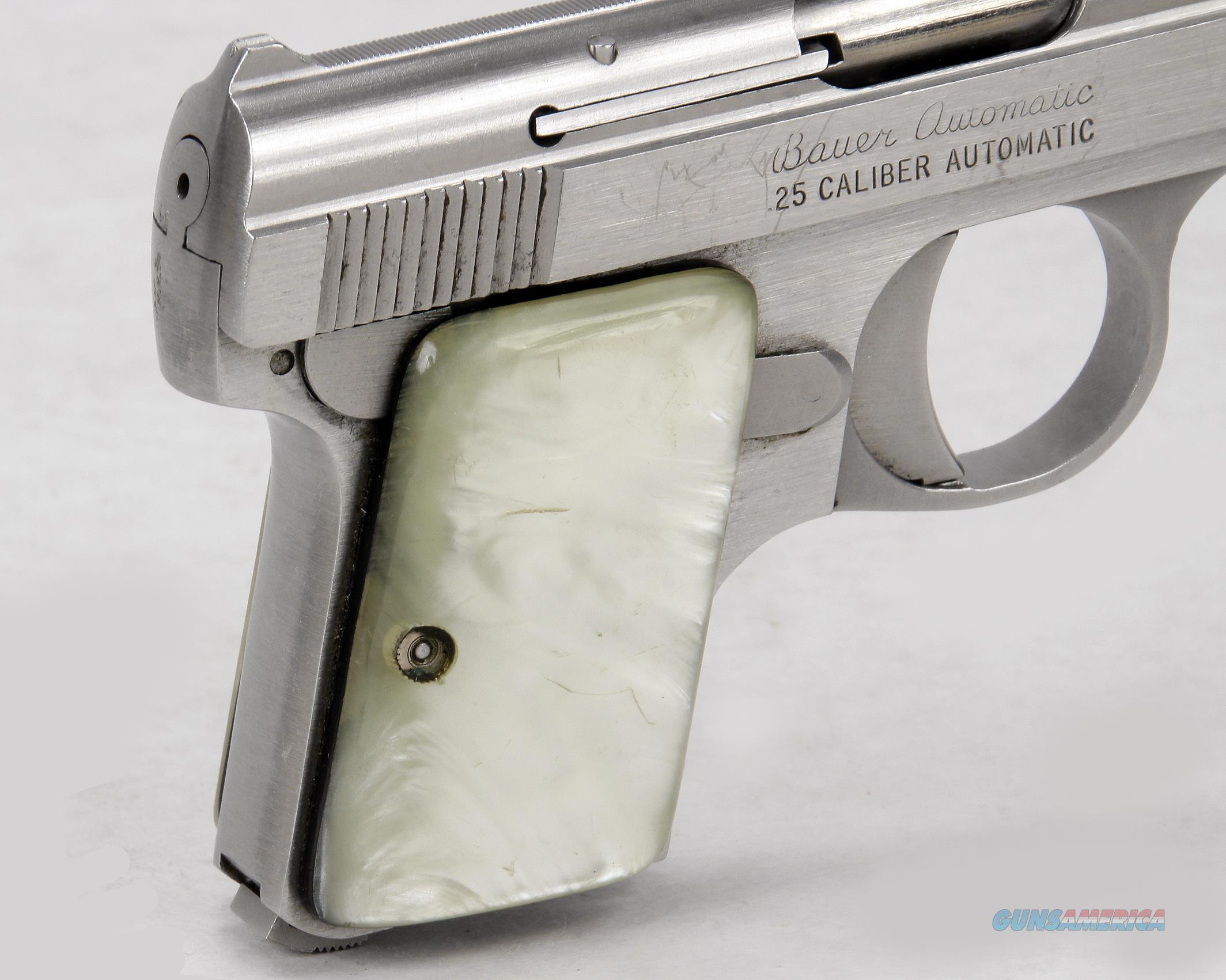 Bauer Automatic 25acp Pistol For Sale At Gunsamerica.com: 988685984