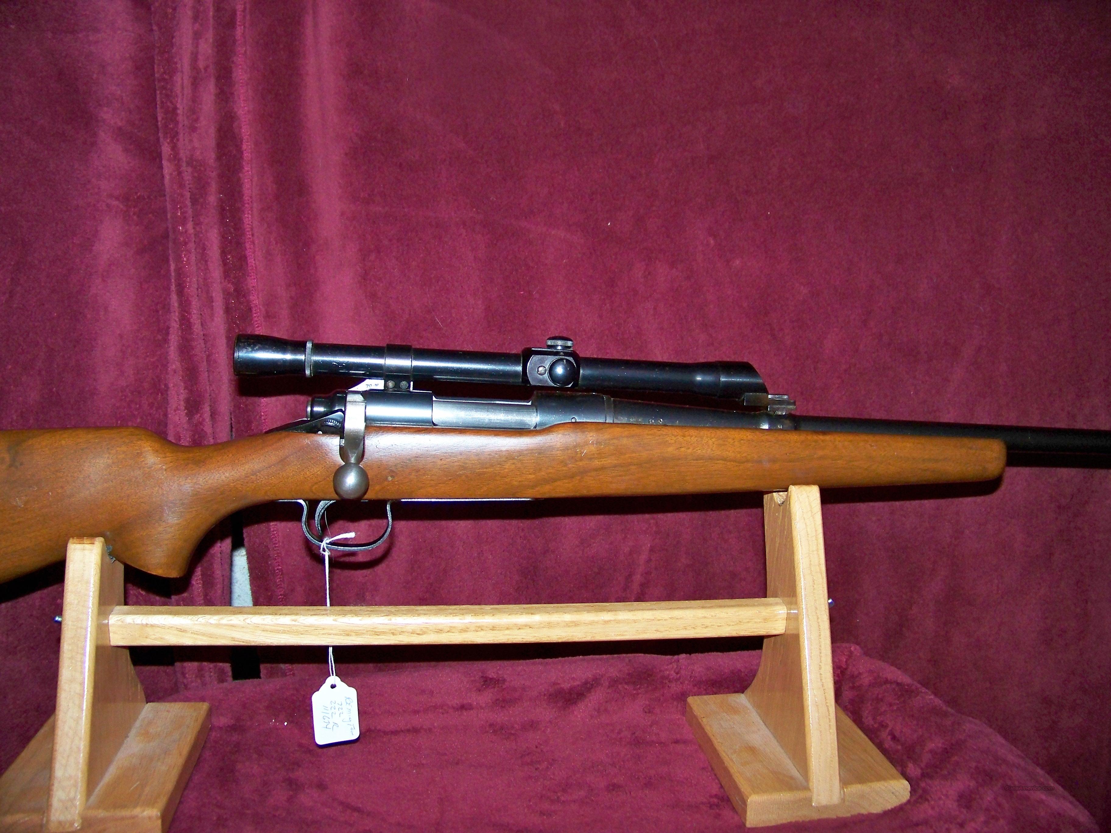 Remington 722 222 Rem First Year 19 For Sale At