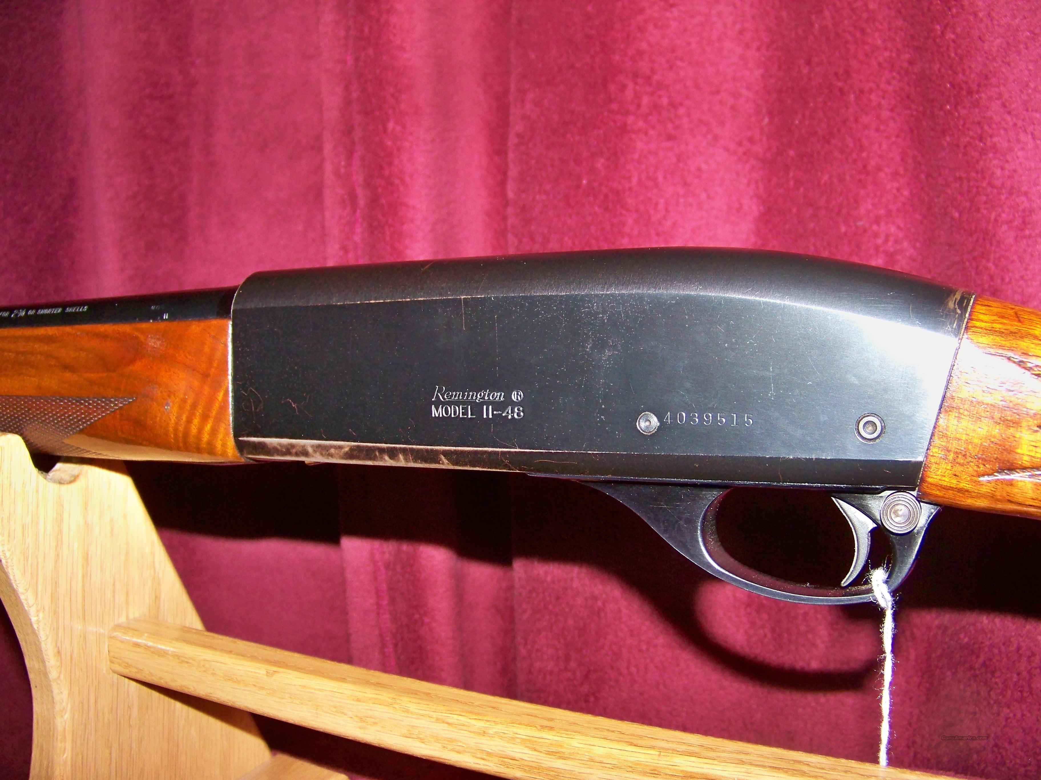 REMINGTON MODEL 11-48 28GA for sale at Gunsamerica.com: 932427354