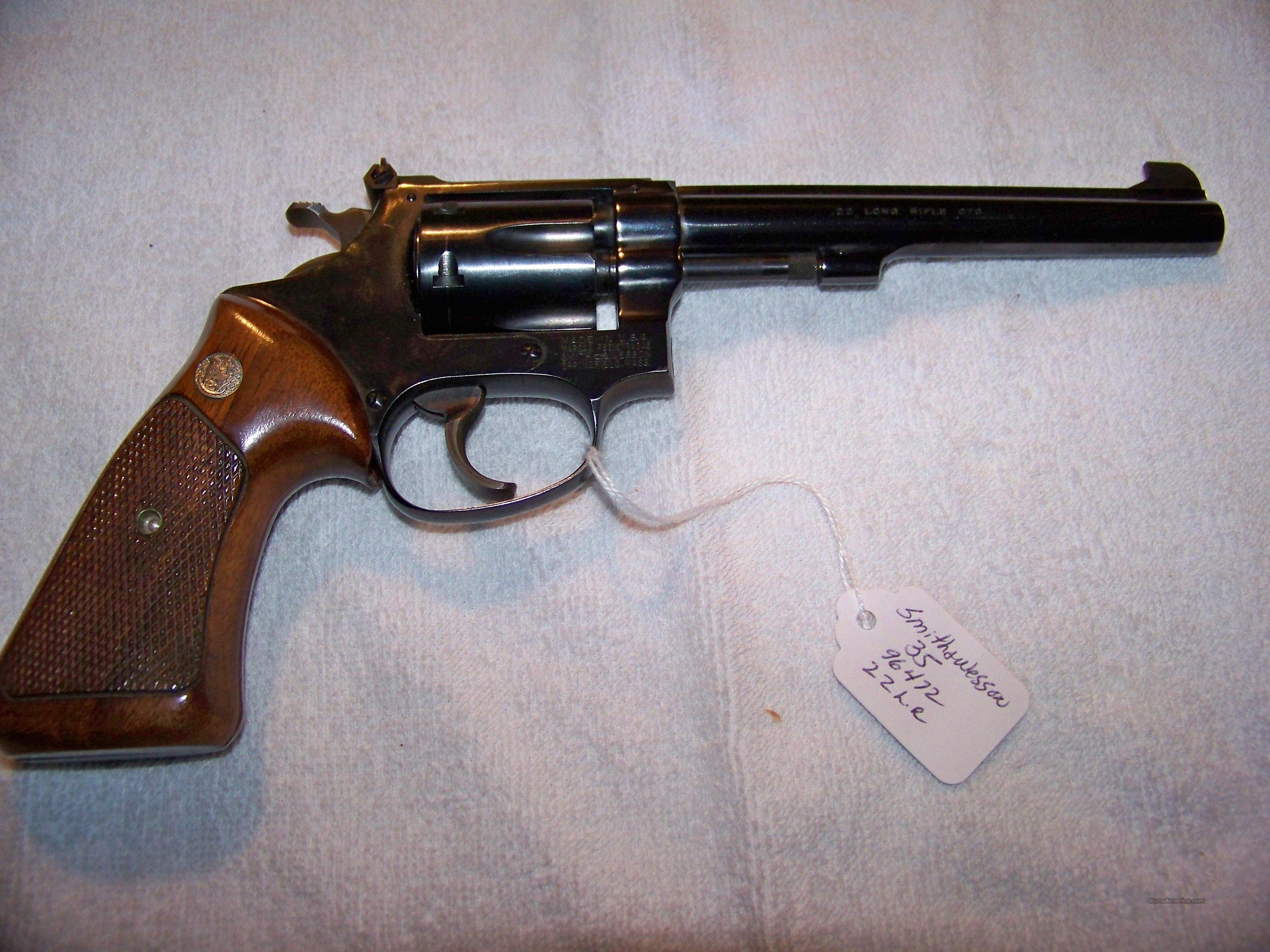 S&W MODEL 35 22 L.R. for sale at Gunsamerica.com: 951634514