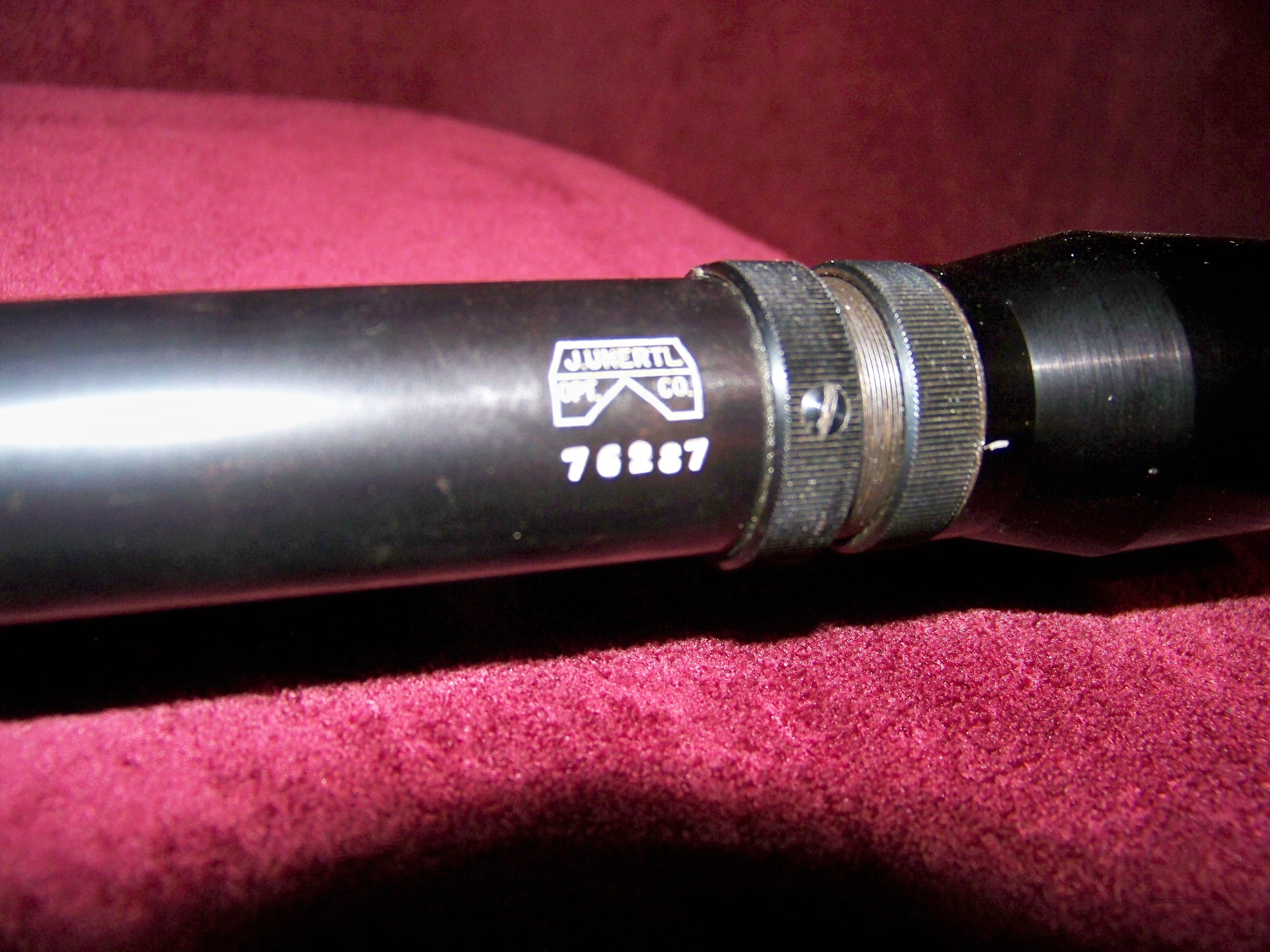 unertl rifle scope repair