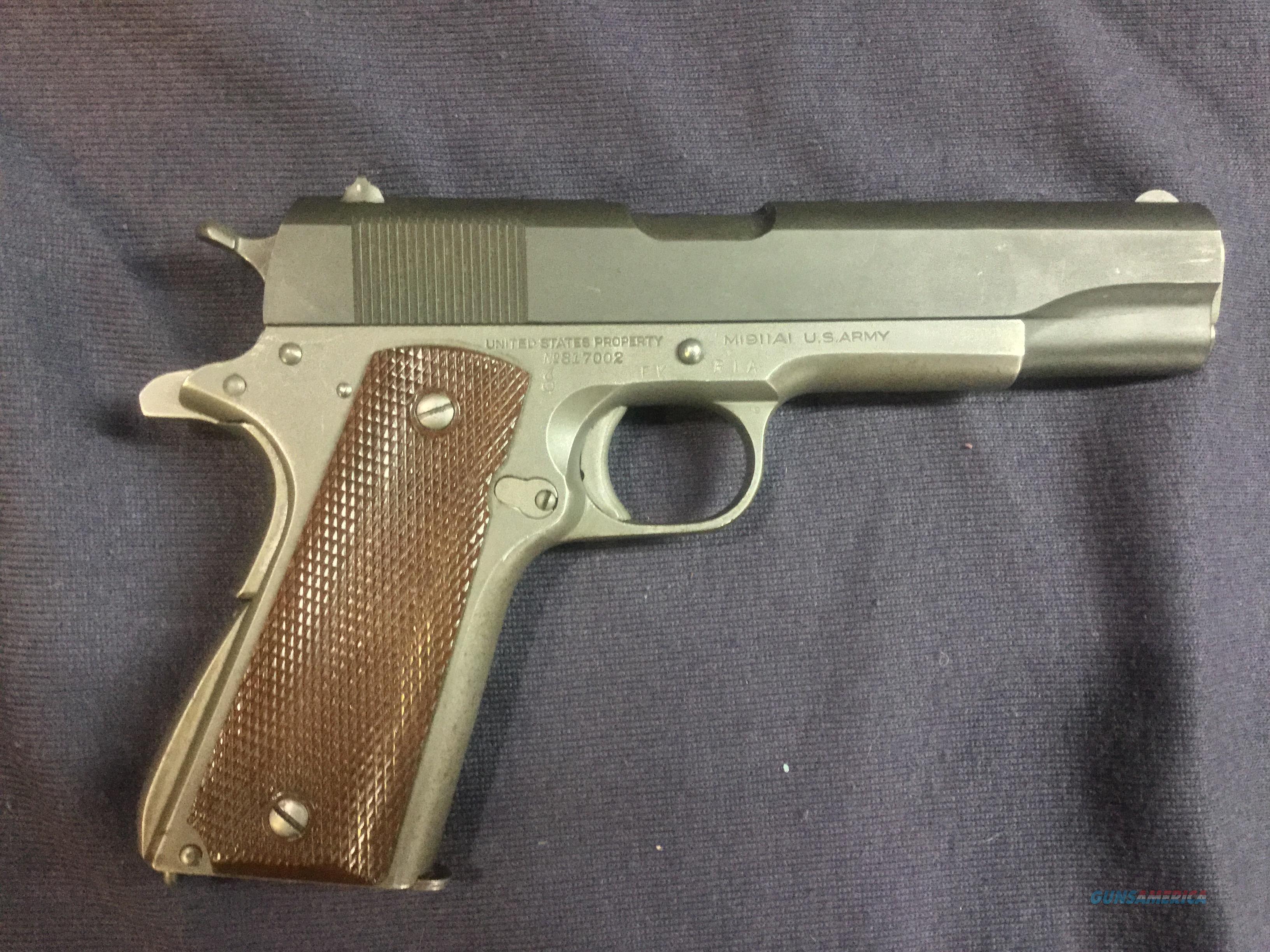 US Colt M1911-A1 for sale at Gunsamerica.com: 994932710