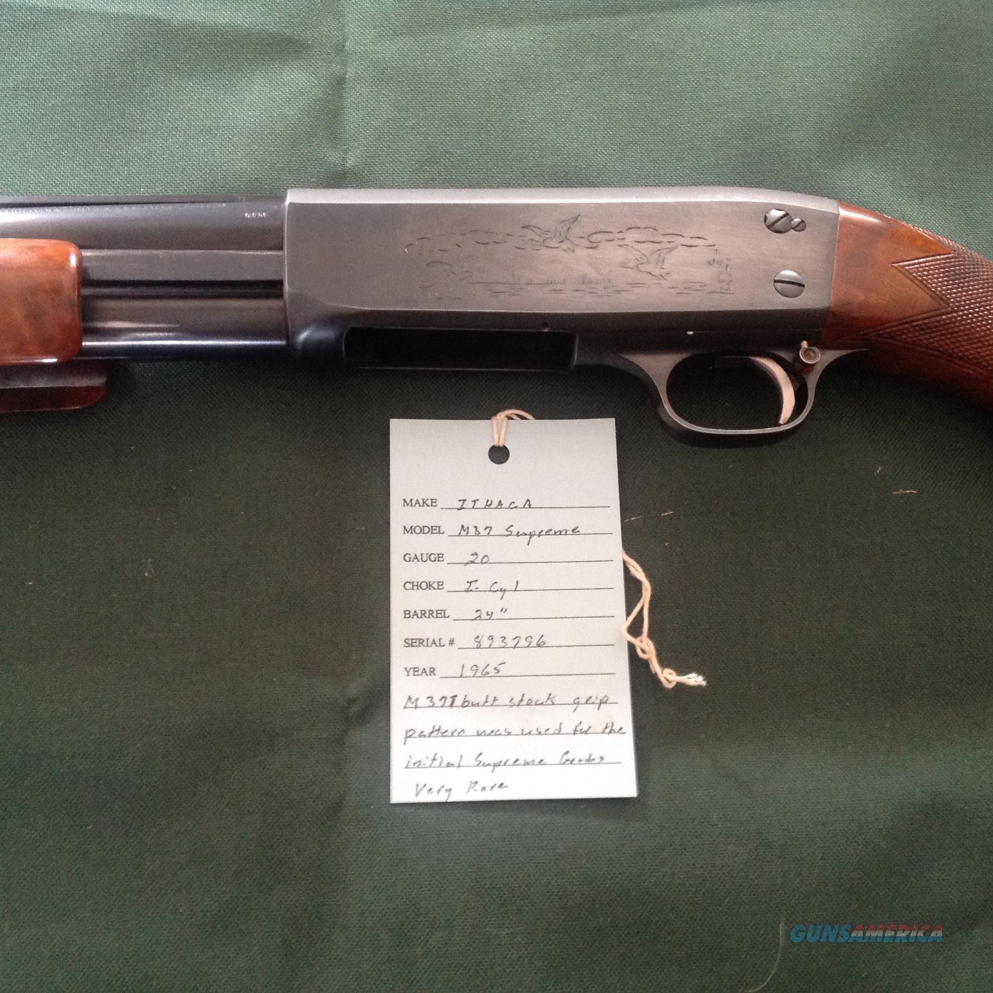 ithaca 37 serial number dates
