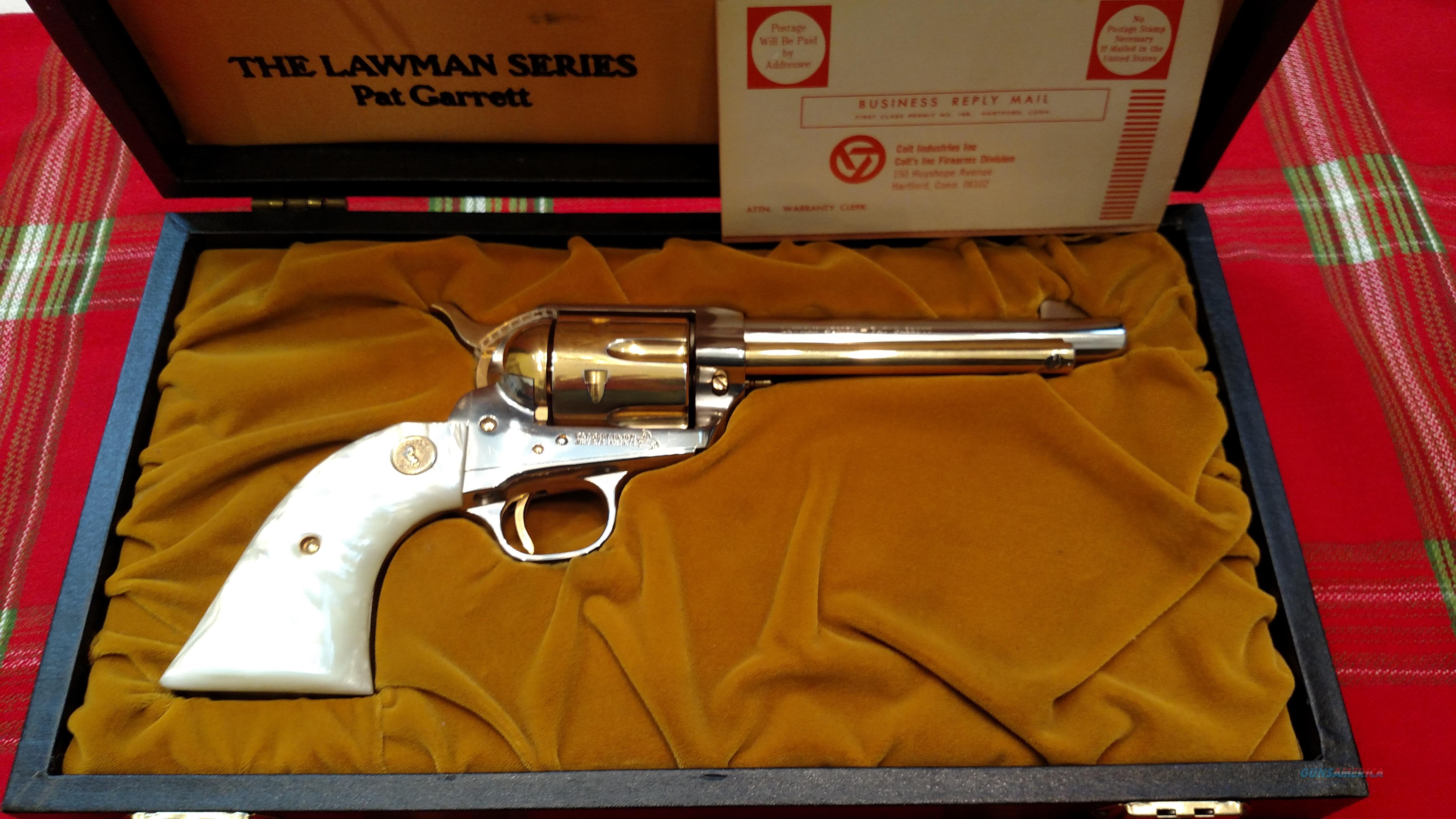 Colt Saa Pat Garrett Lawman Series For Sale At 955456617