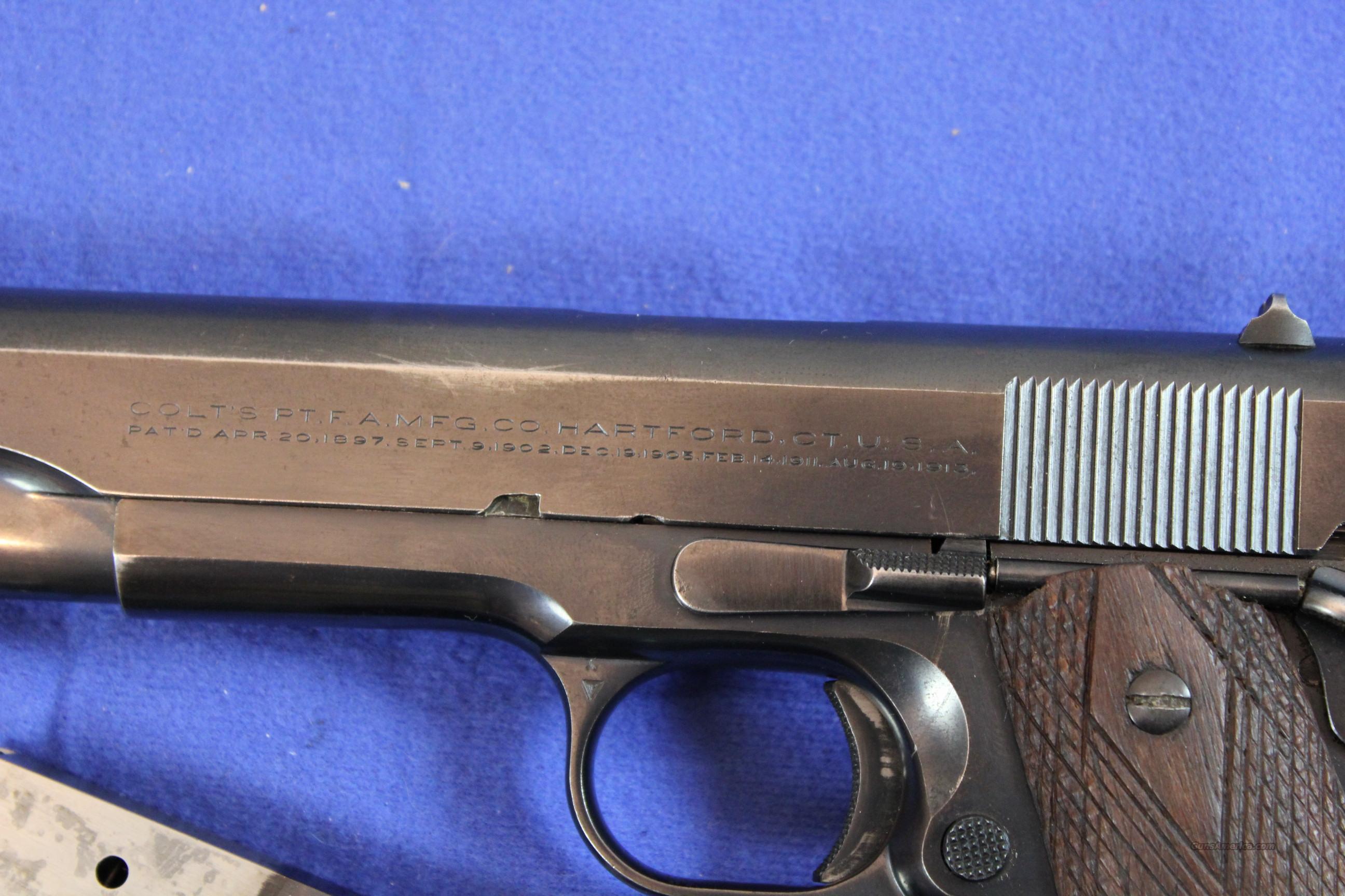 colt 1911 serial numbers by year