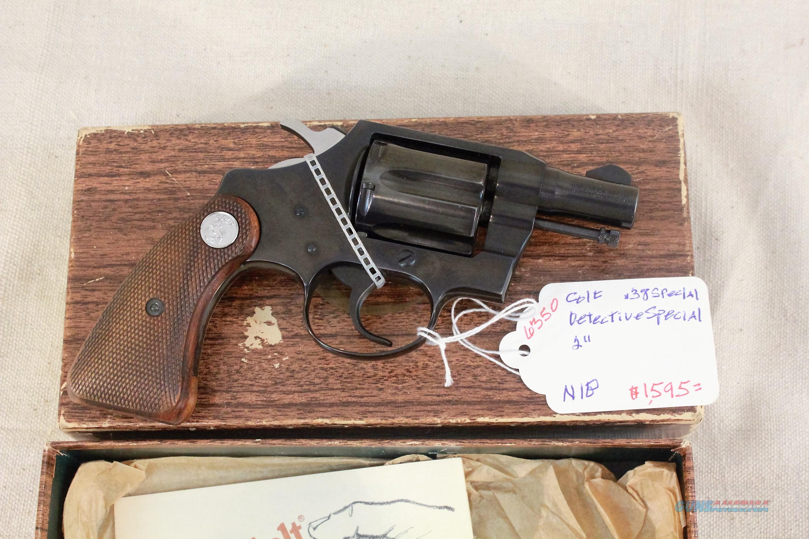 Colt Detective Special .38 with Original Box, 2... for sale