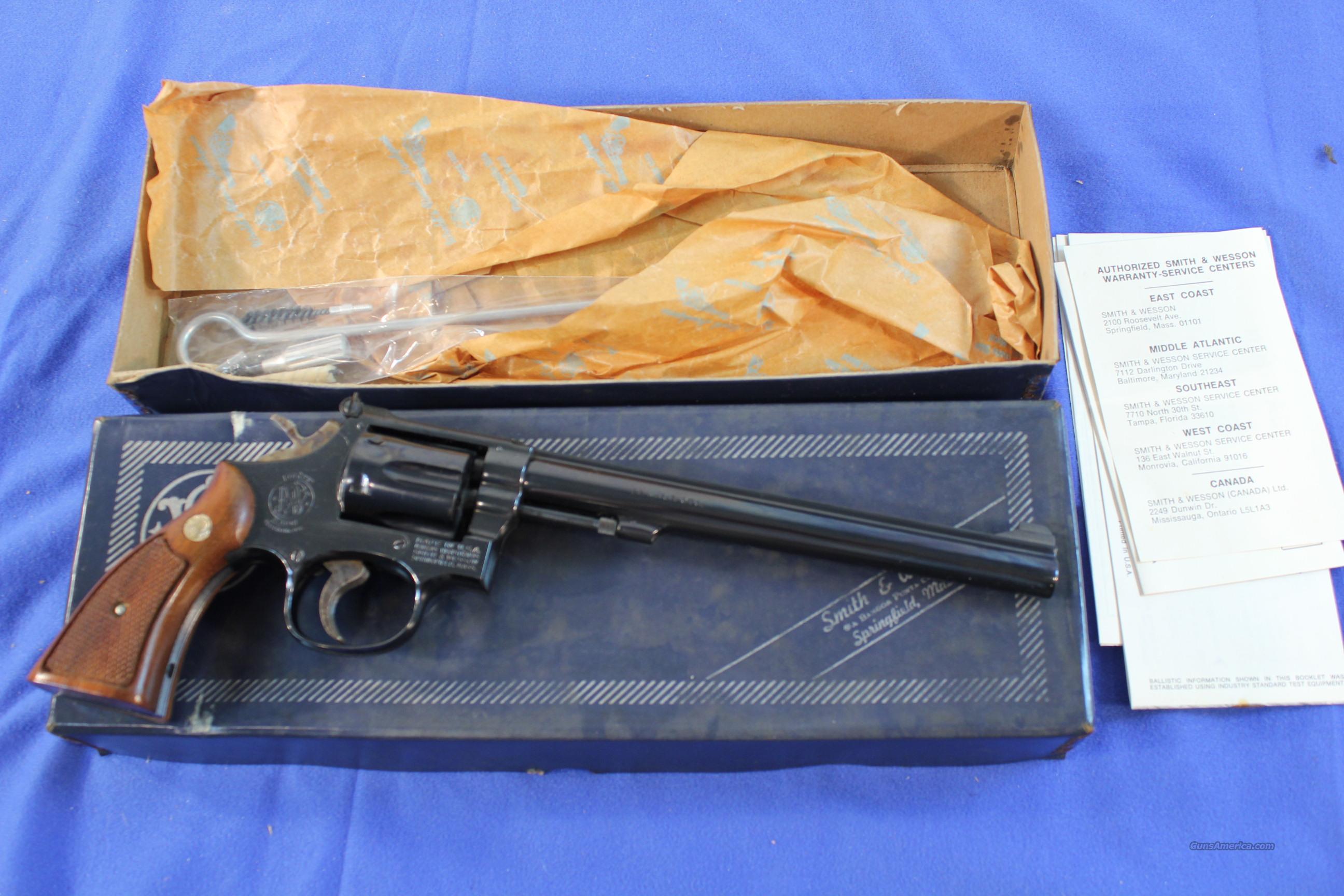 Smith & Wesson Model 48-3 .22 Magnum, 8-3/8