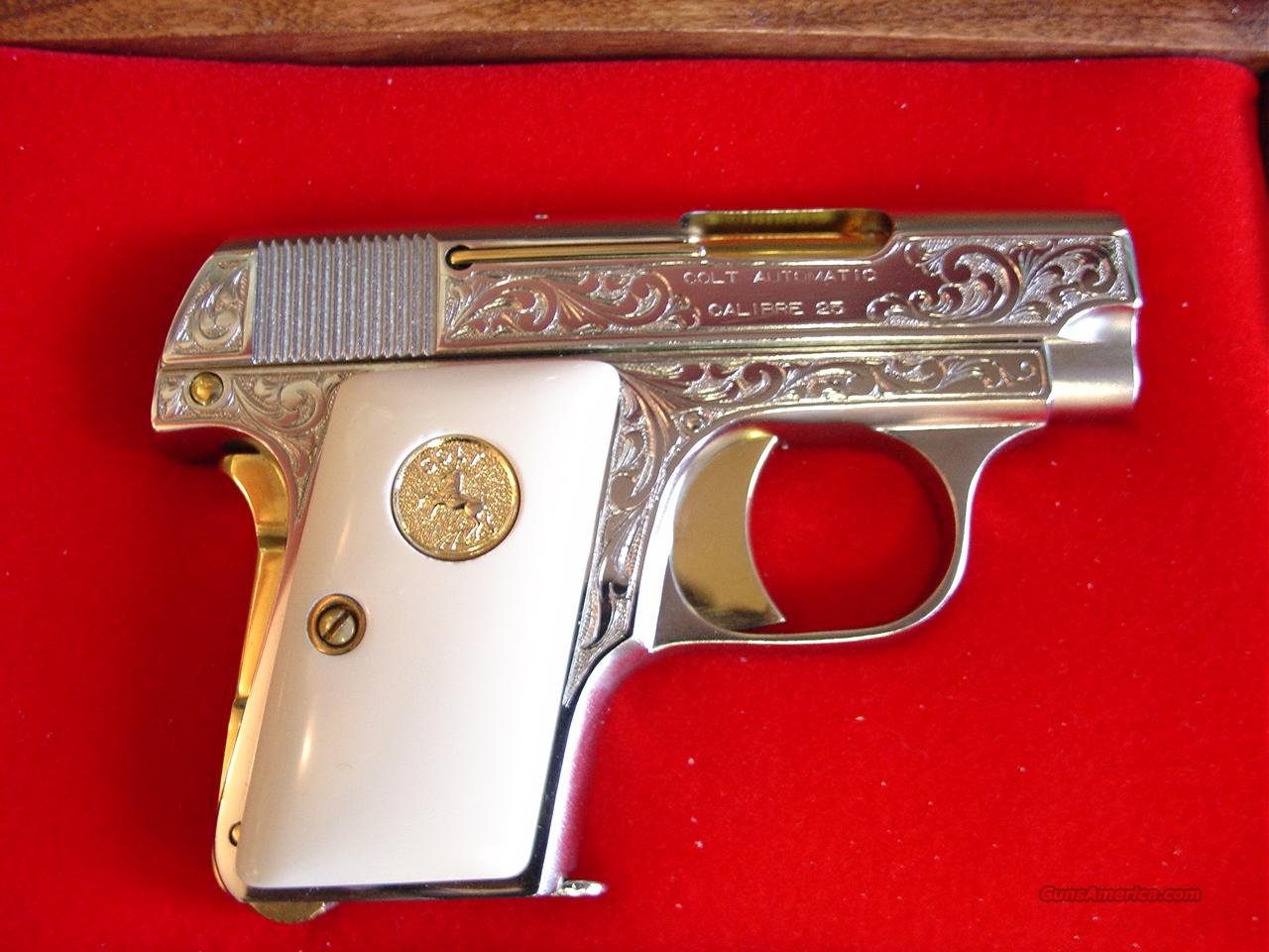 Colt 1908vest Pockethammerless25 Calfully R For Sale 4125