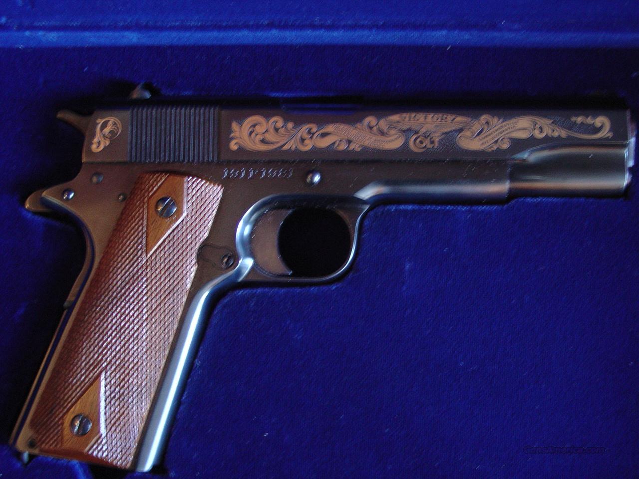 Colt 1911john M Browning Commemorativevictory For Sale 9124