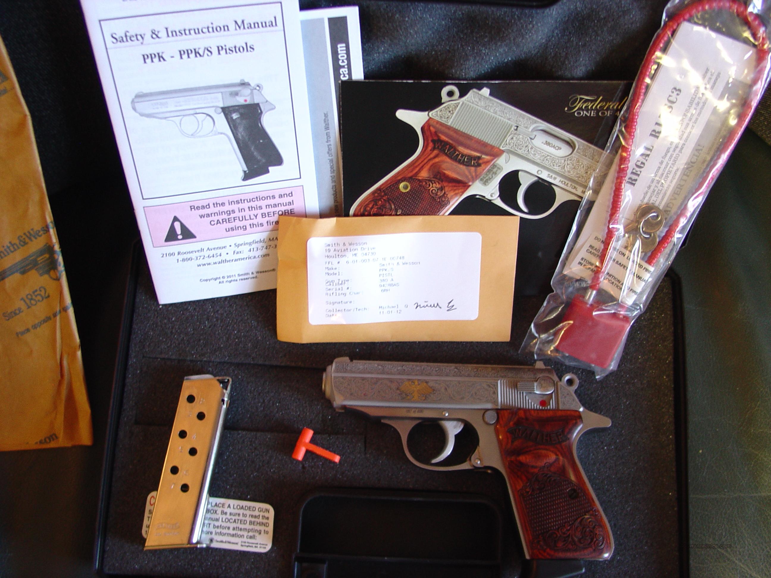 Walther PPK/S,380.Talo Limited Edition,Federal ... for sale